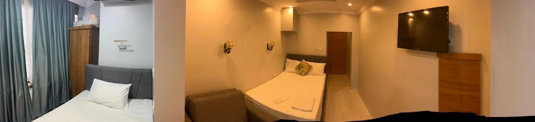 Bed in Riverland Suites Apart Hotel