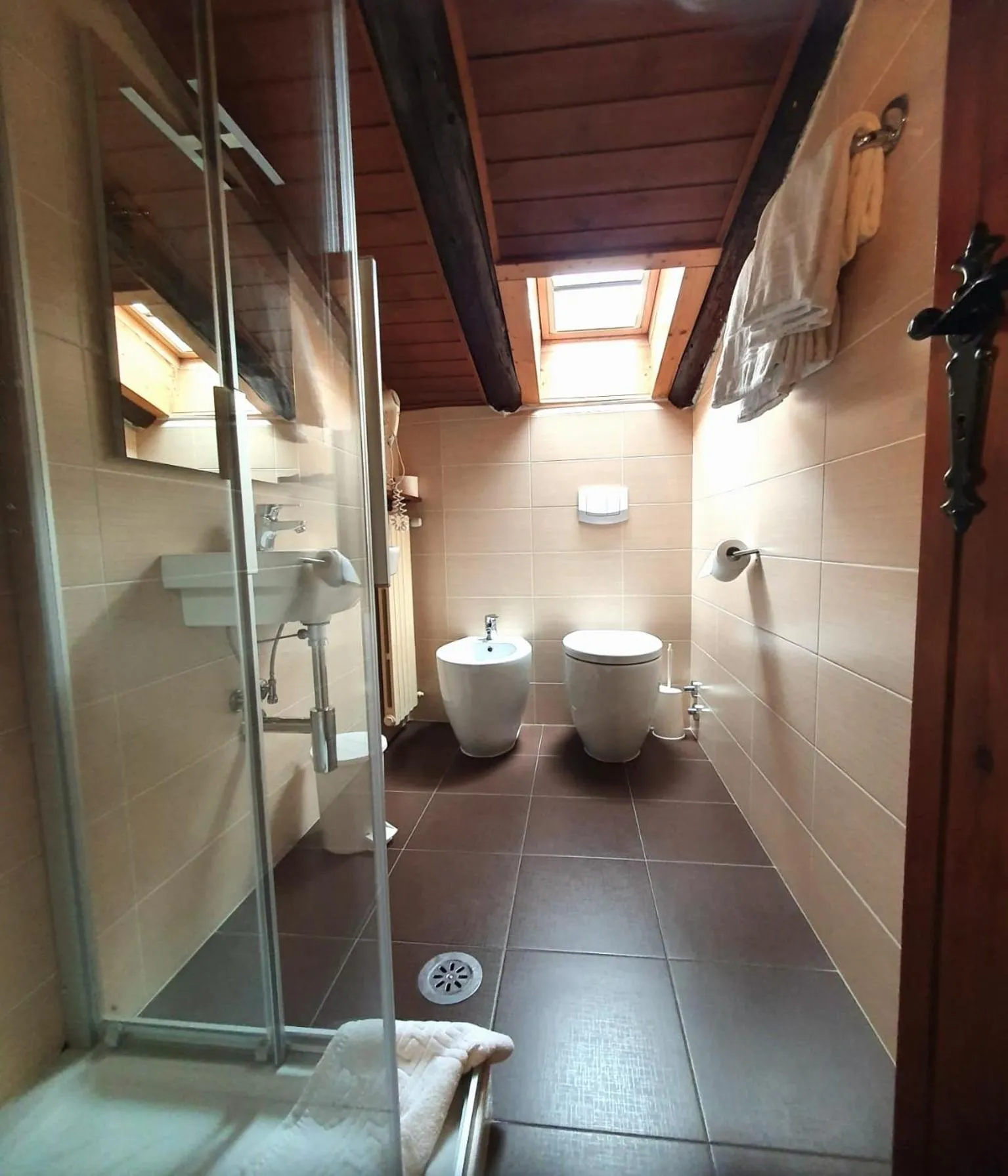 Shower in Altavilla Albergo meublé