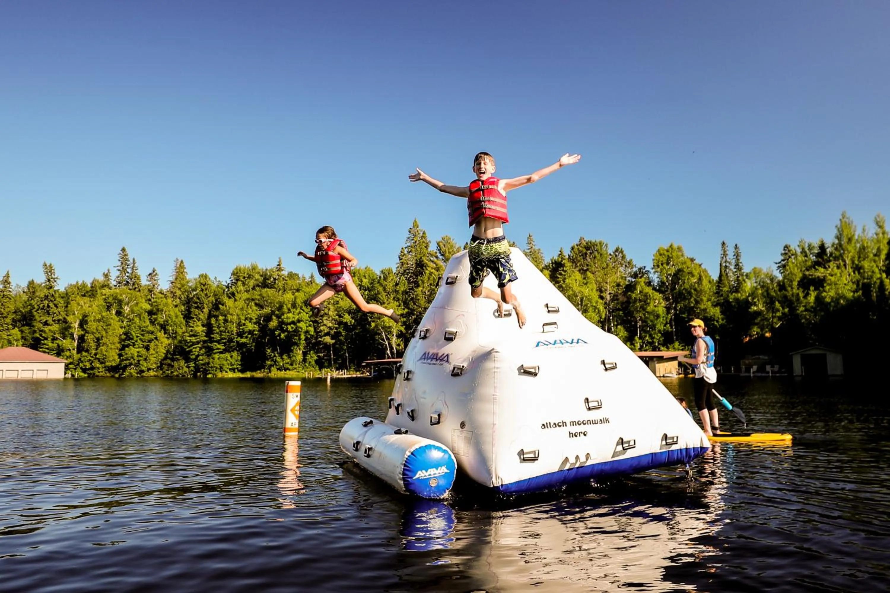 Beach in Ludlow's Island Resort