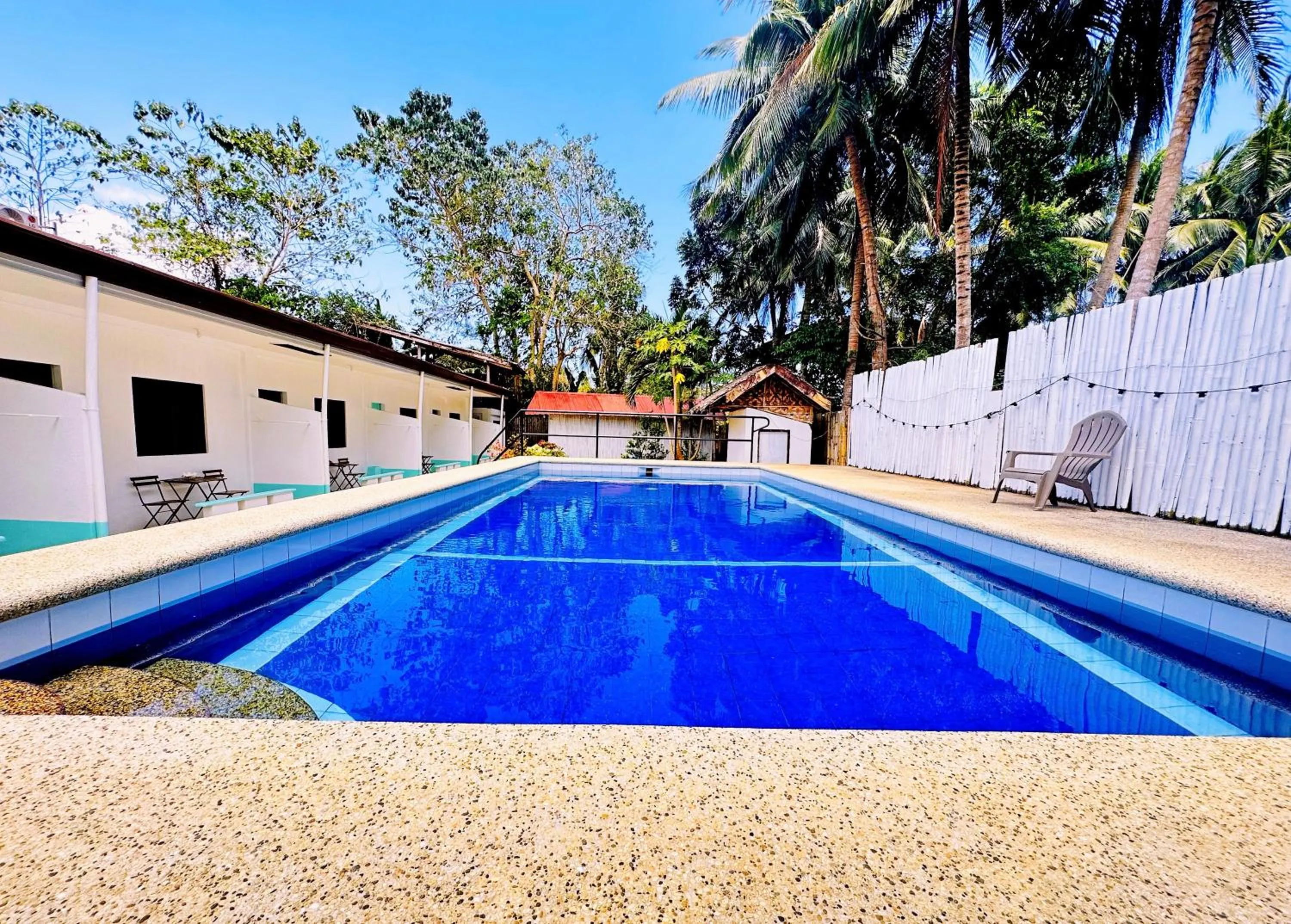 Swimming pool in RIOS diving resort Bohol