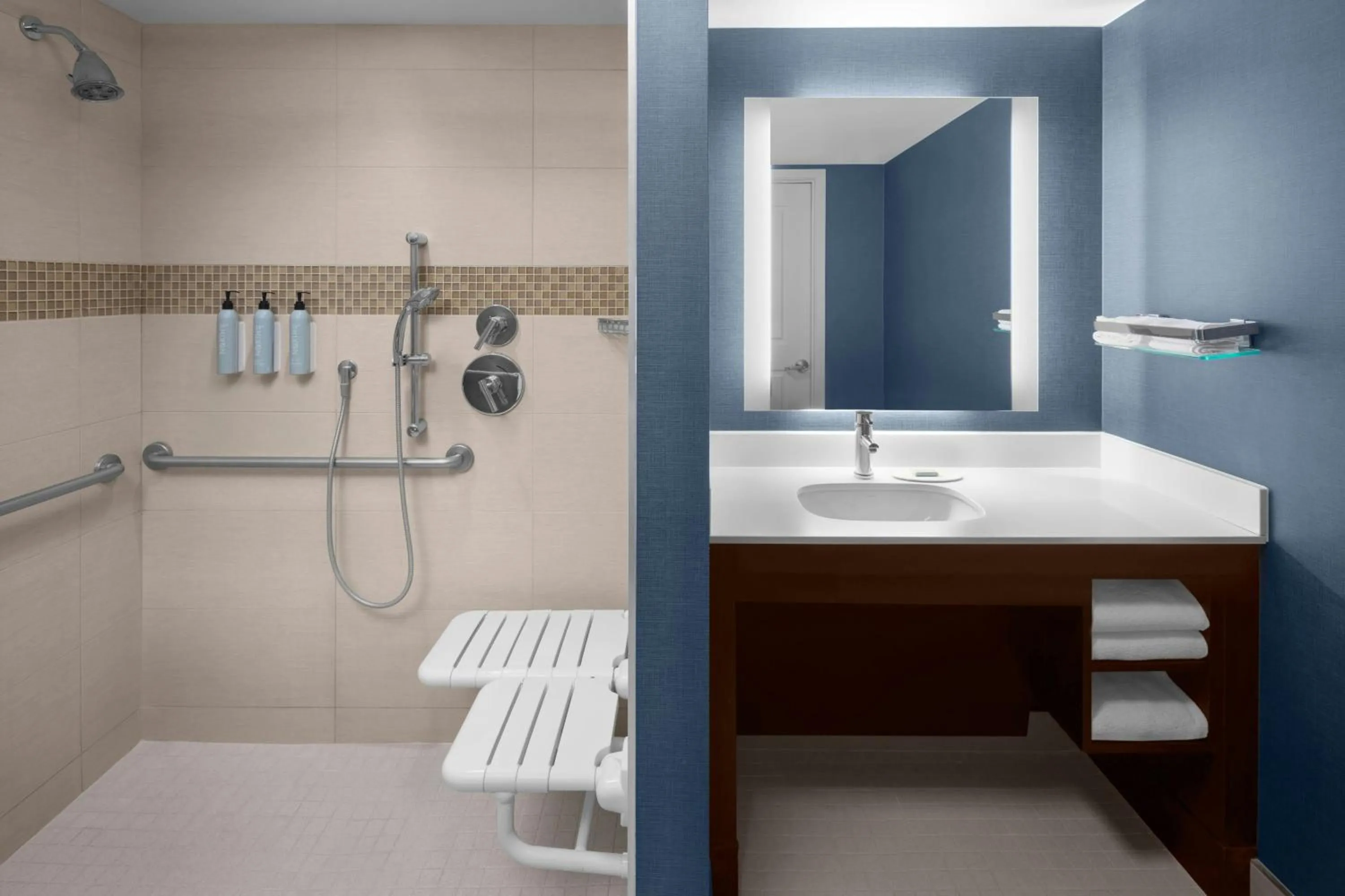 Bathroom in Residence Inn Salt Lake City Murray