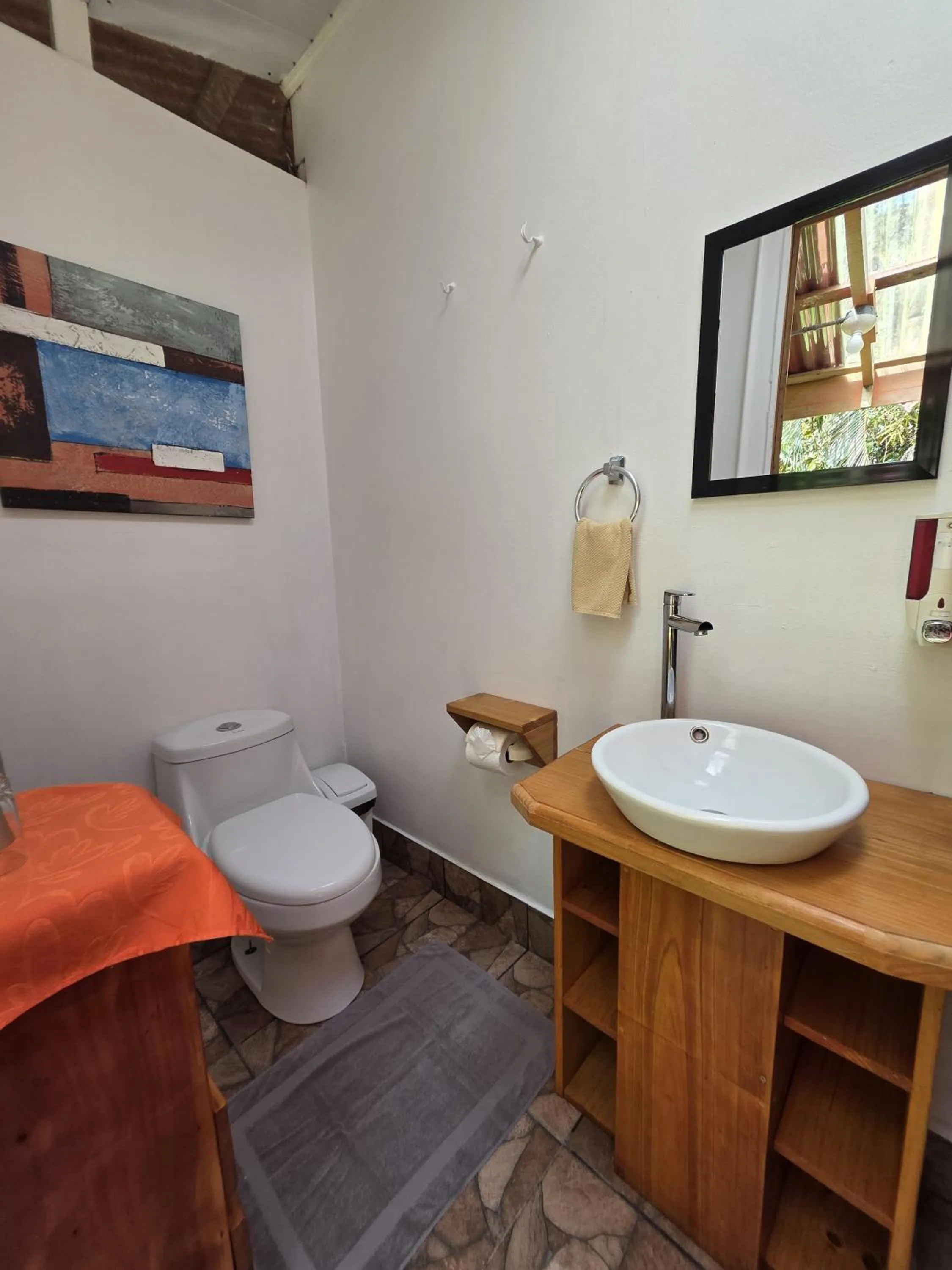 Bathroom in Las Caletas Lodge