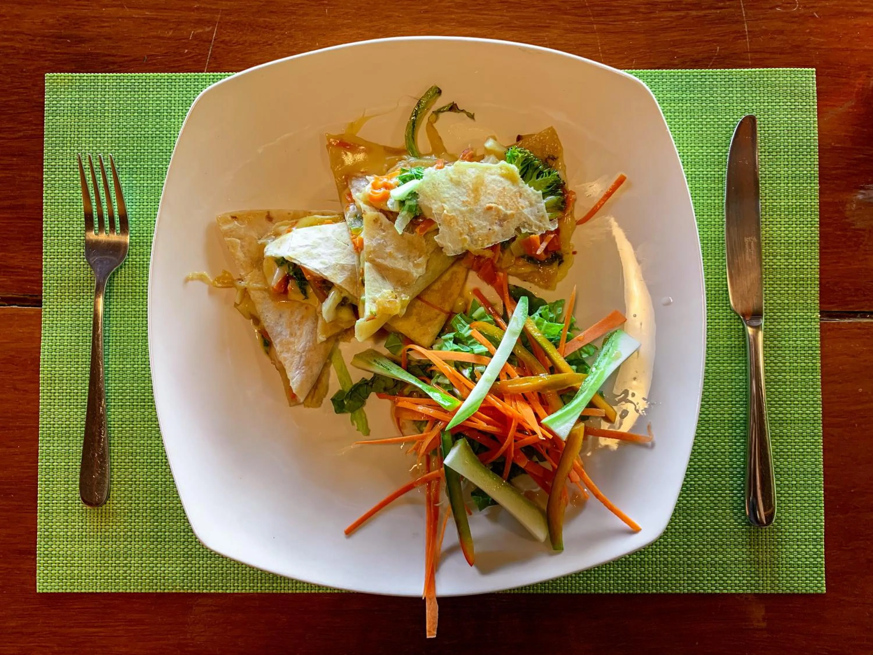 Food in Las Caletas Lodge