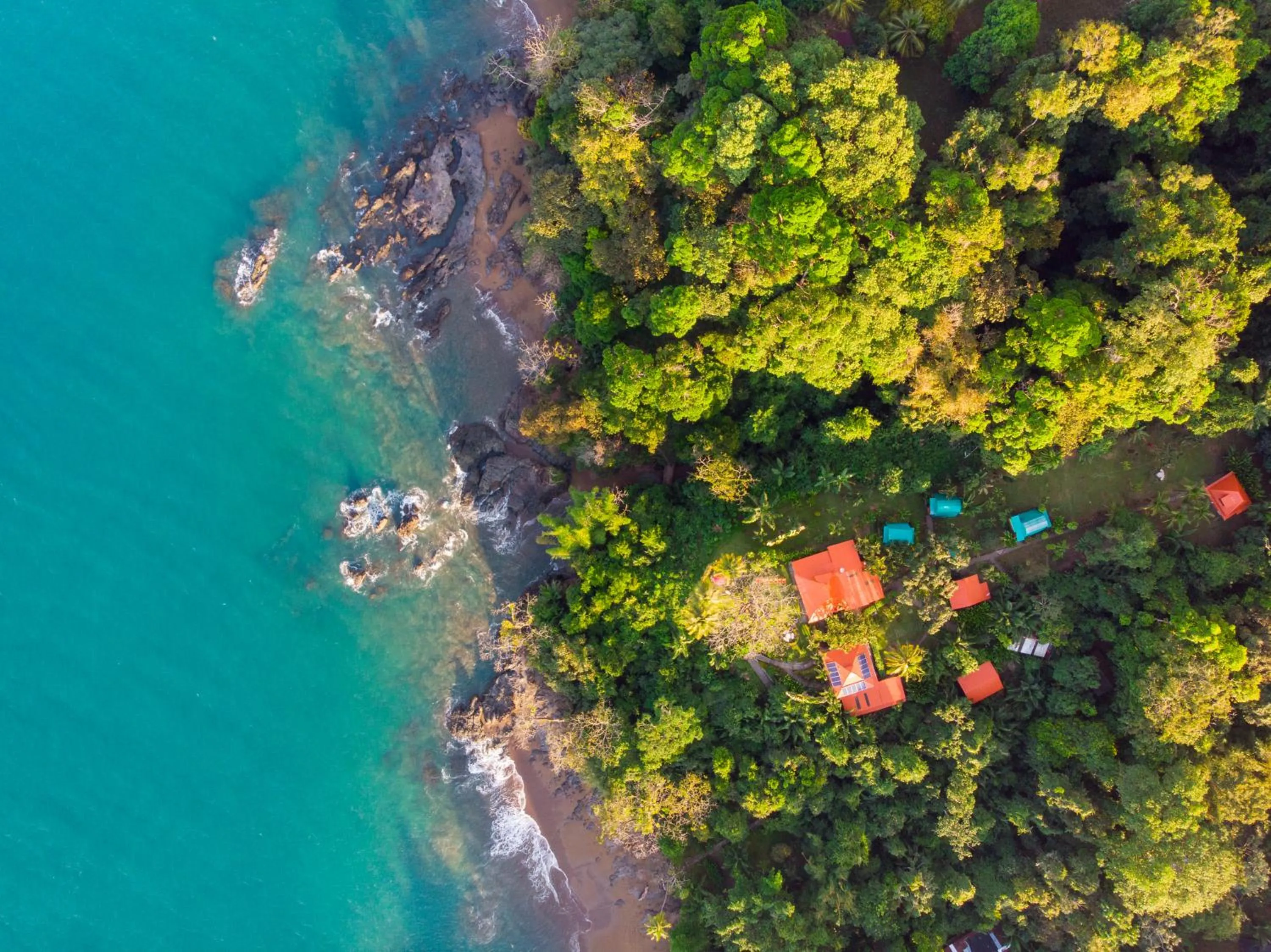 Bird's eye view in Las Caletas Lodge