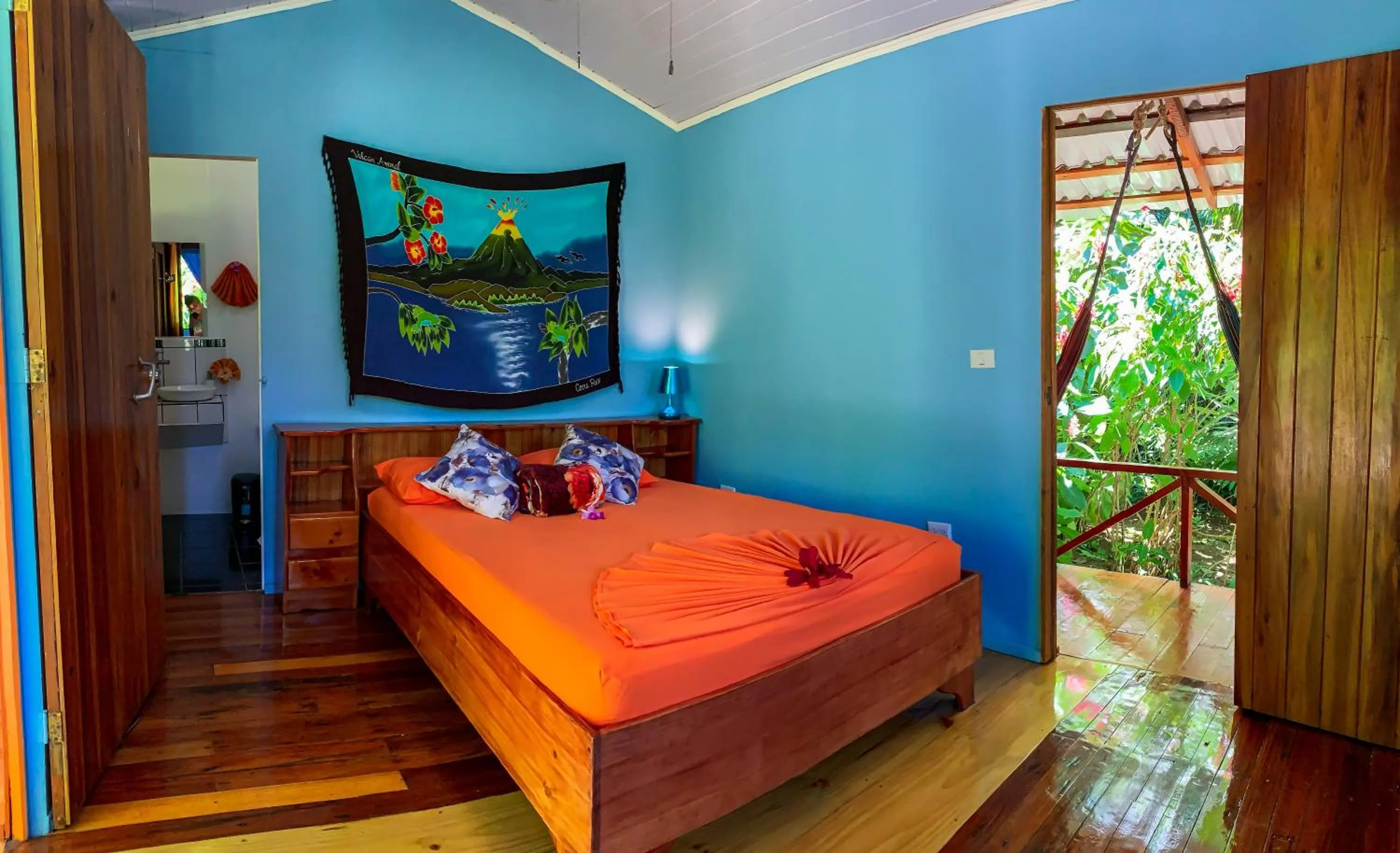 Bed in Las Caletas Lodge