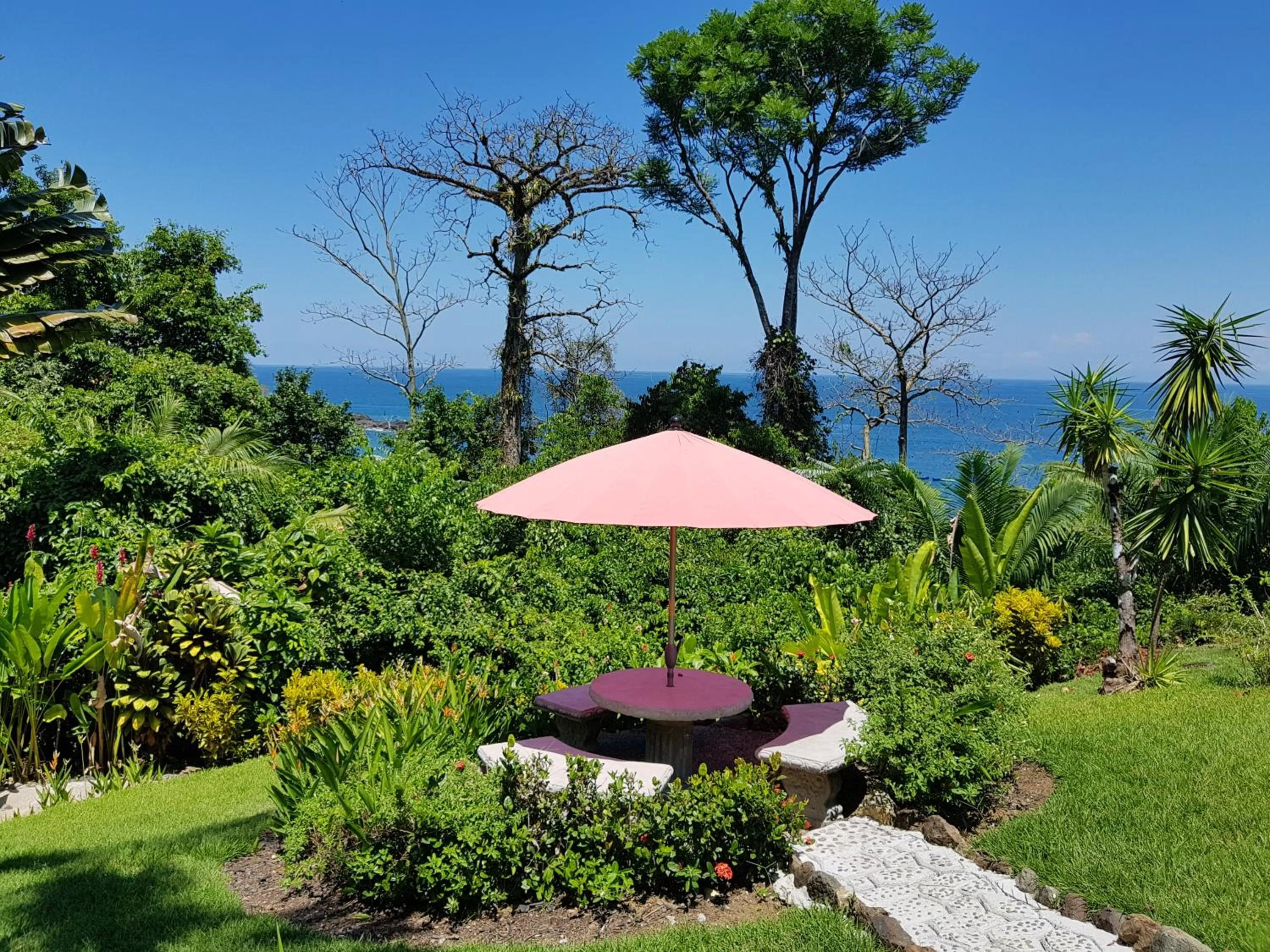 Natural landscape in Las Caletas Lodge