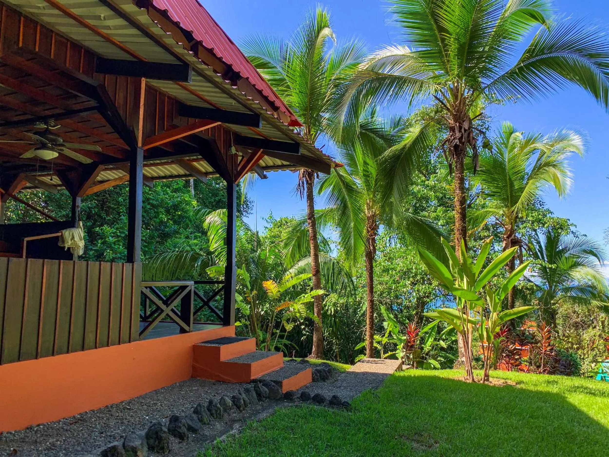 Garden in Las Caletas Lodge