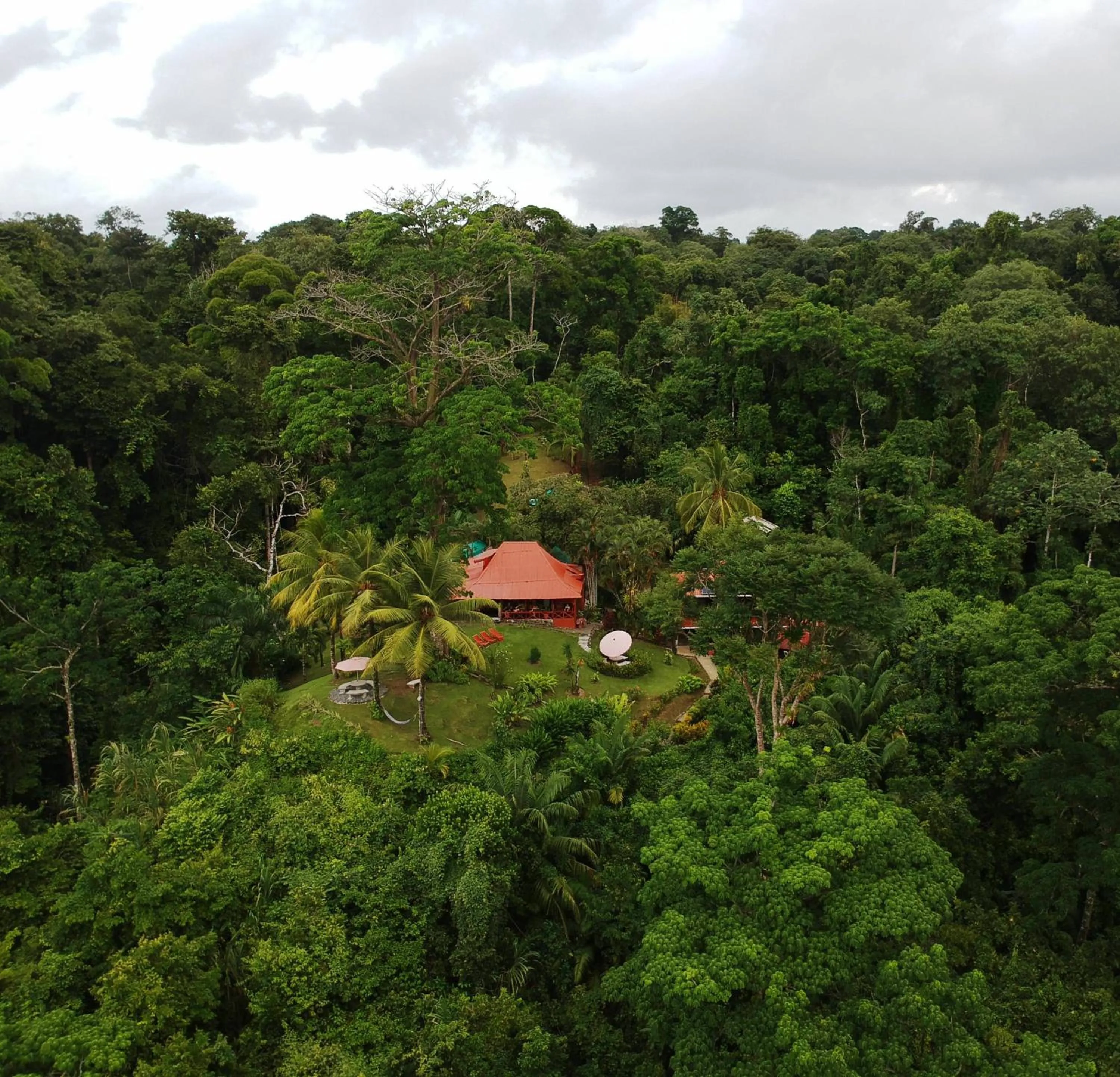 Bird's eye view in Las Caletas Lodge