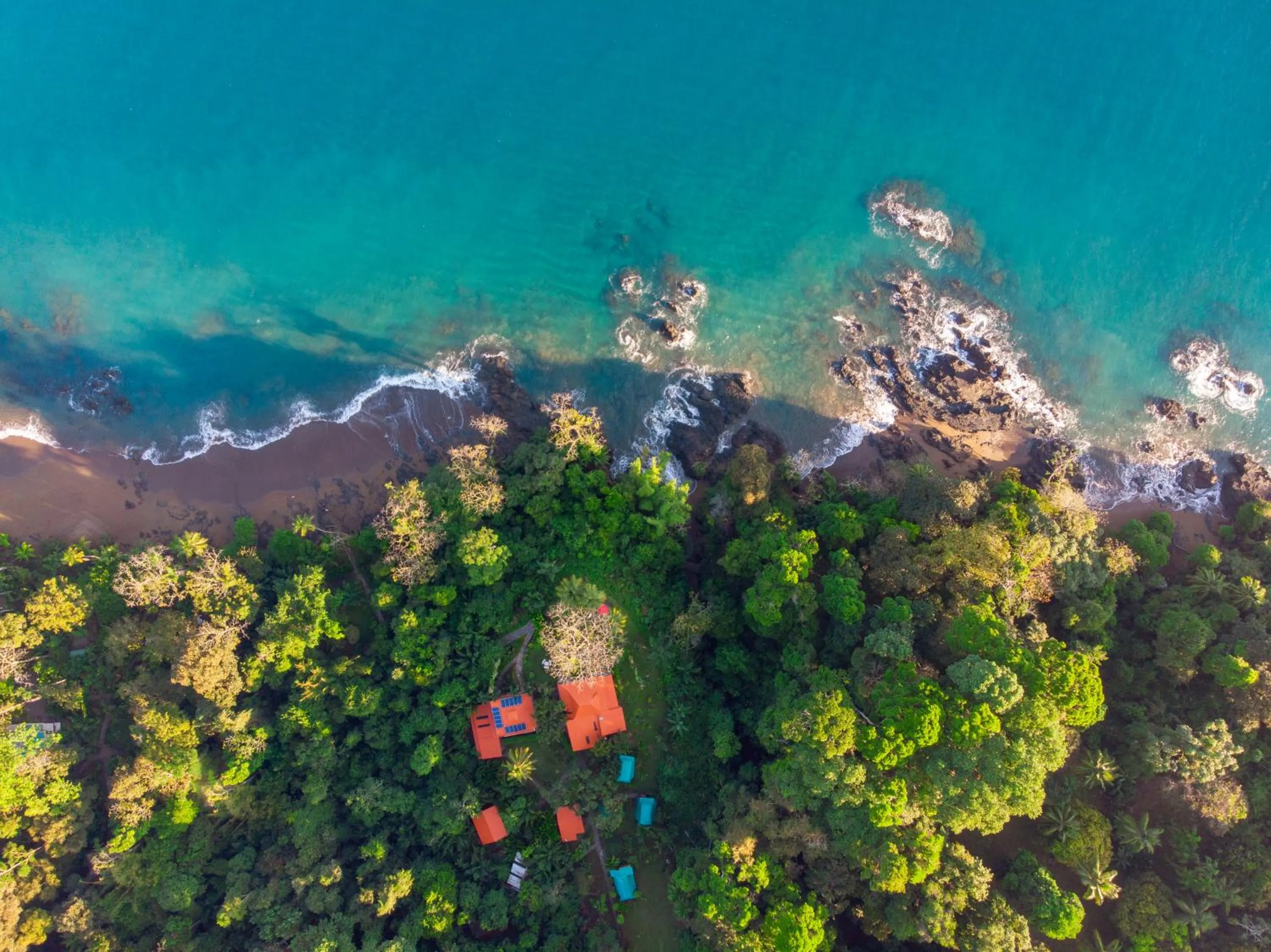Bird's eye view in Las Caletas Lodge