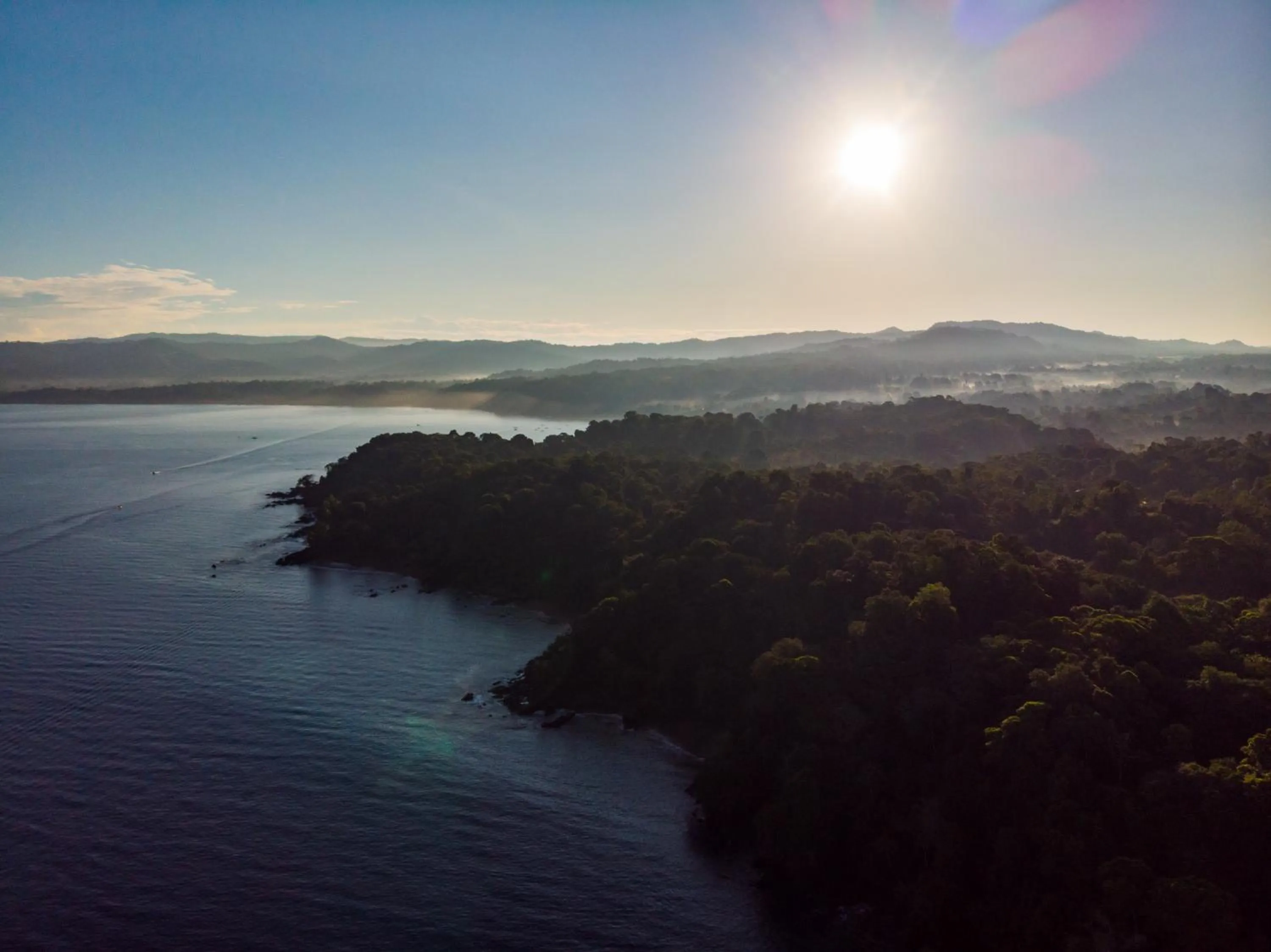 Natural landscape in Las Caletas Lodge