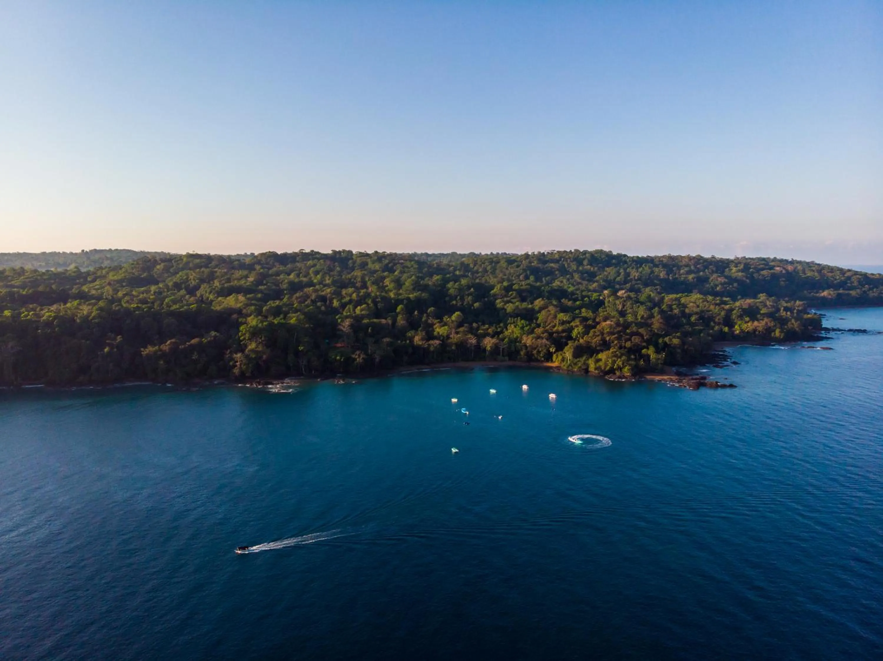Natural landscape in Las Caletas Lodge