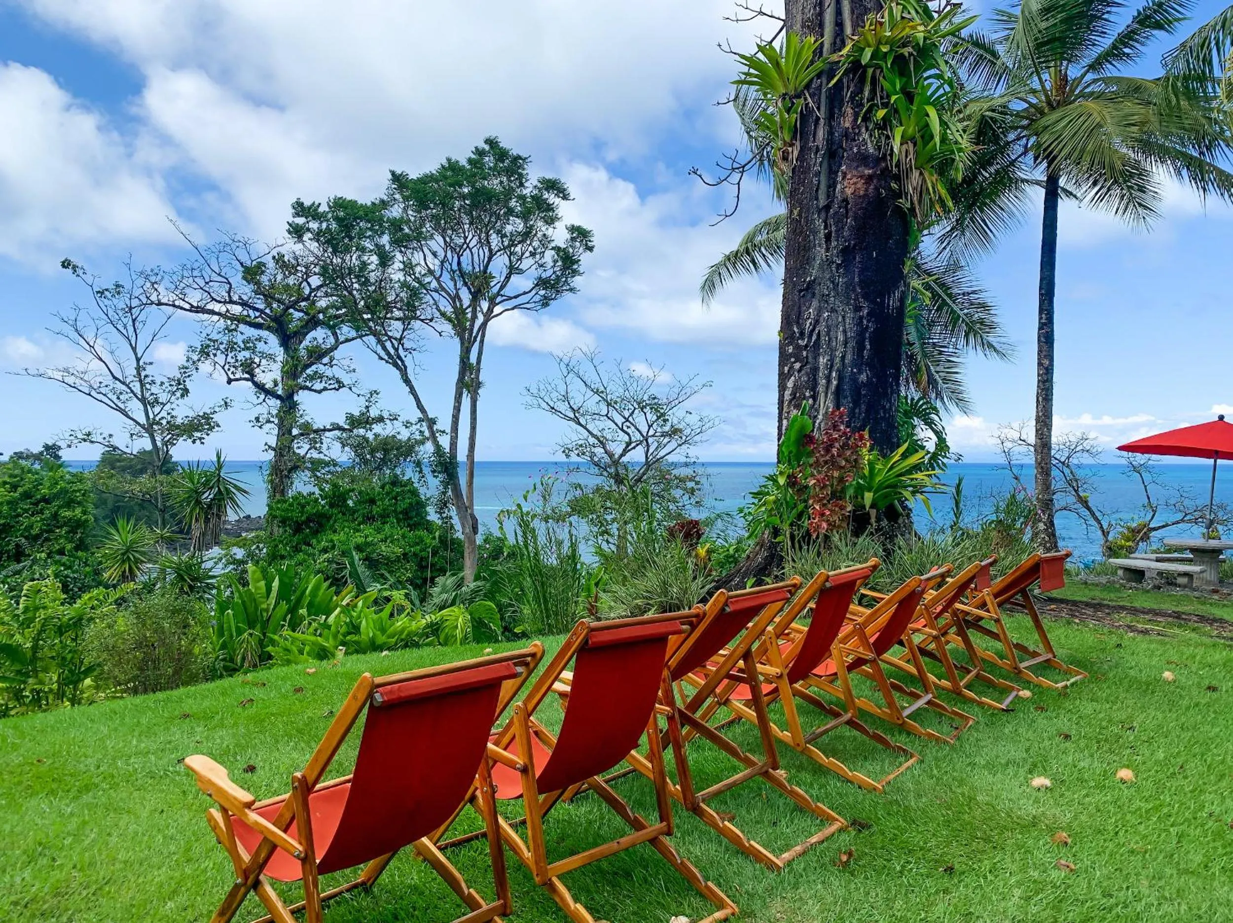 Garden in Las Caletas Lodge