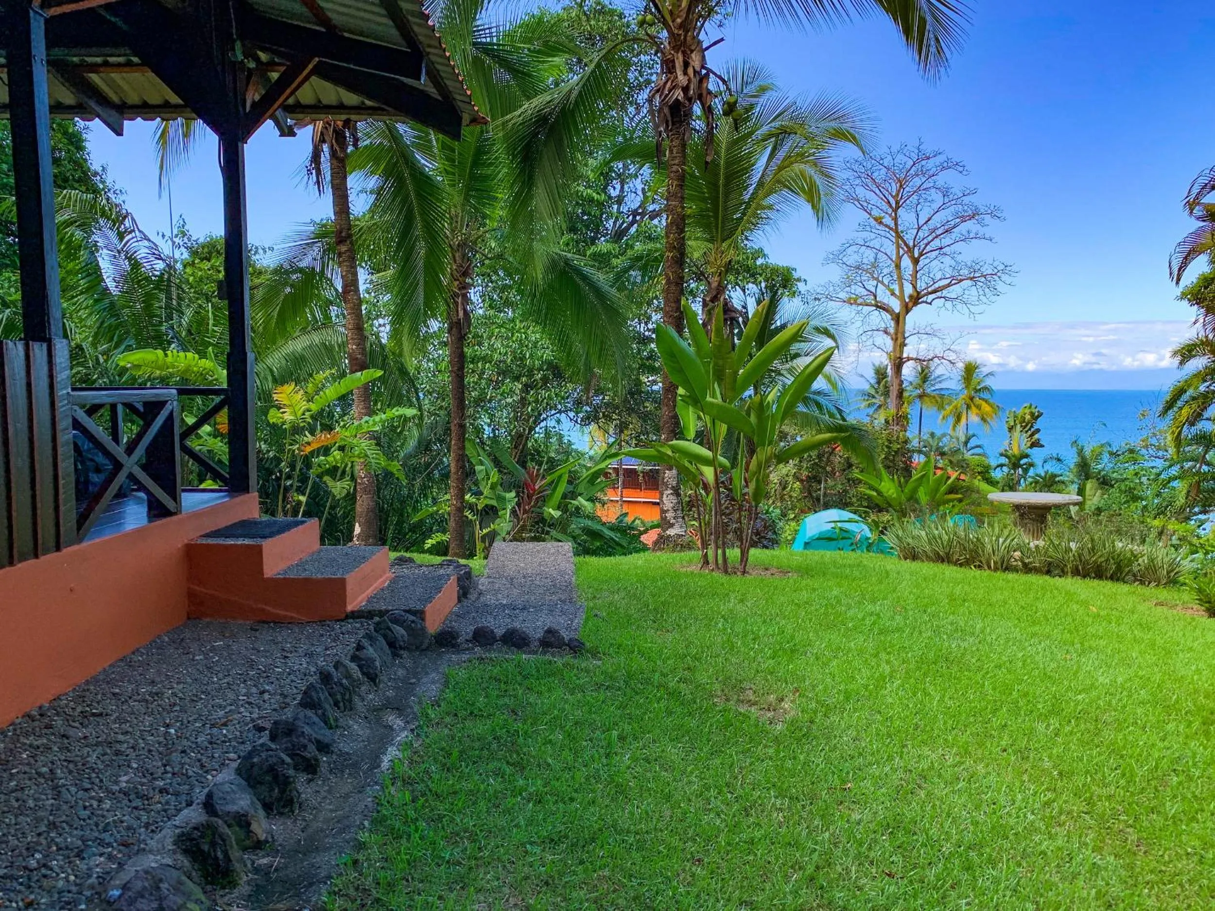 Garden in Las Caletas Lodge