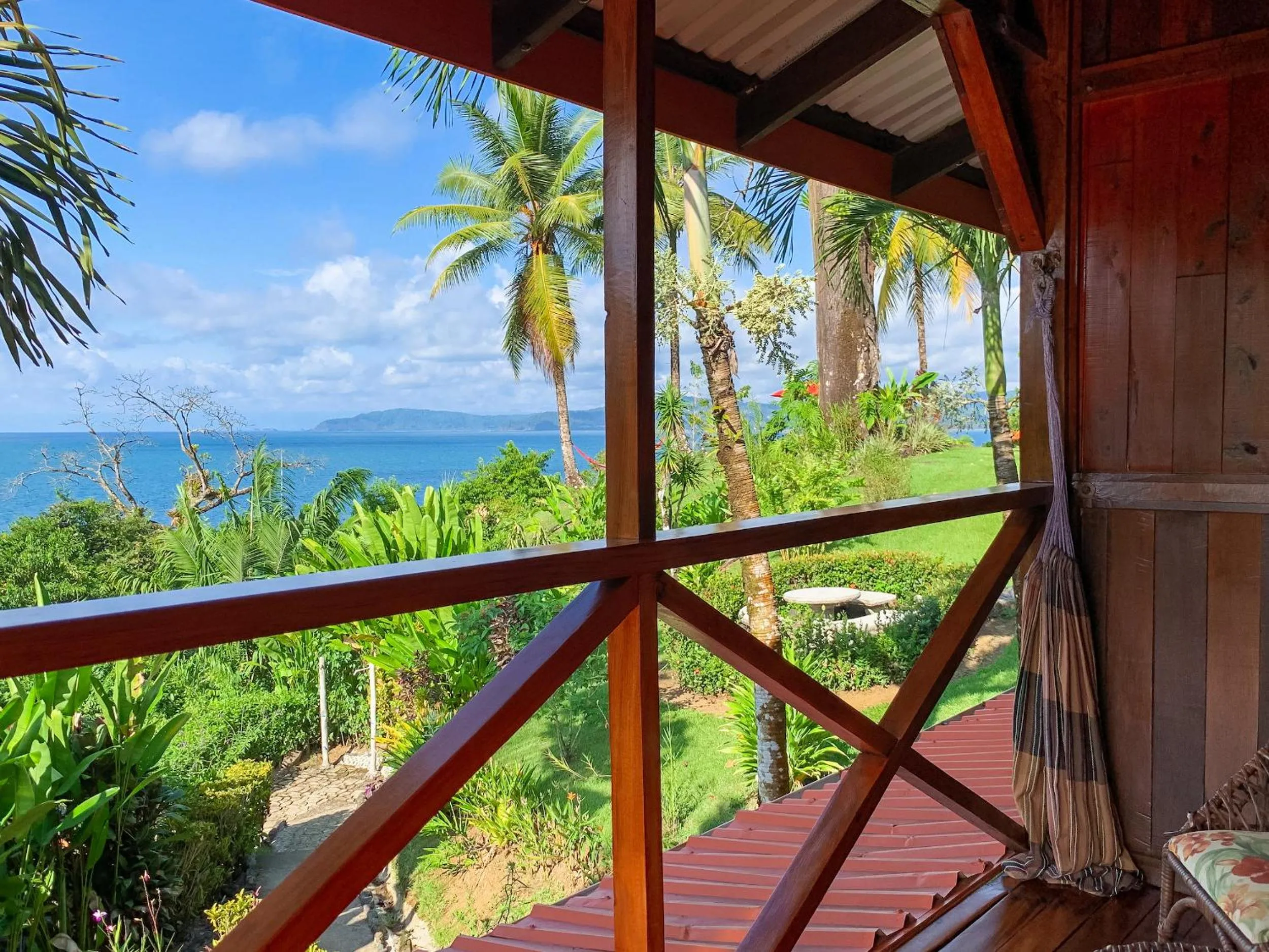 Balcony/Terrace in Las Caletas Lodge