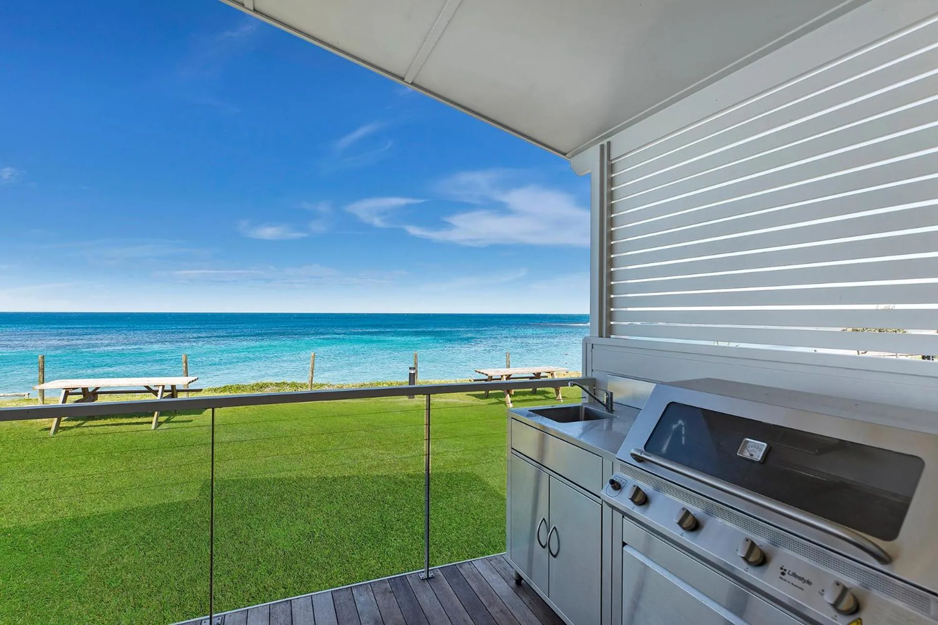 BBQ facilities in Blue Lagoon Beach Resort