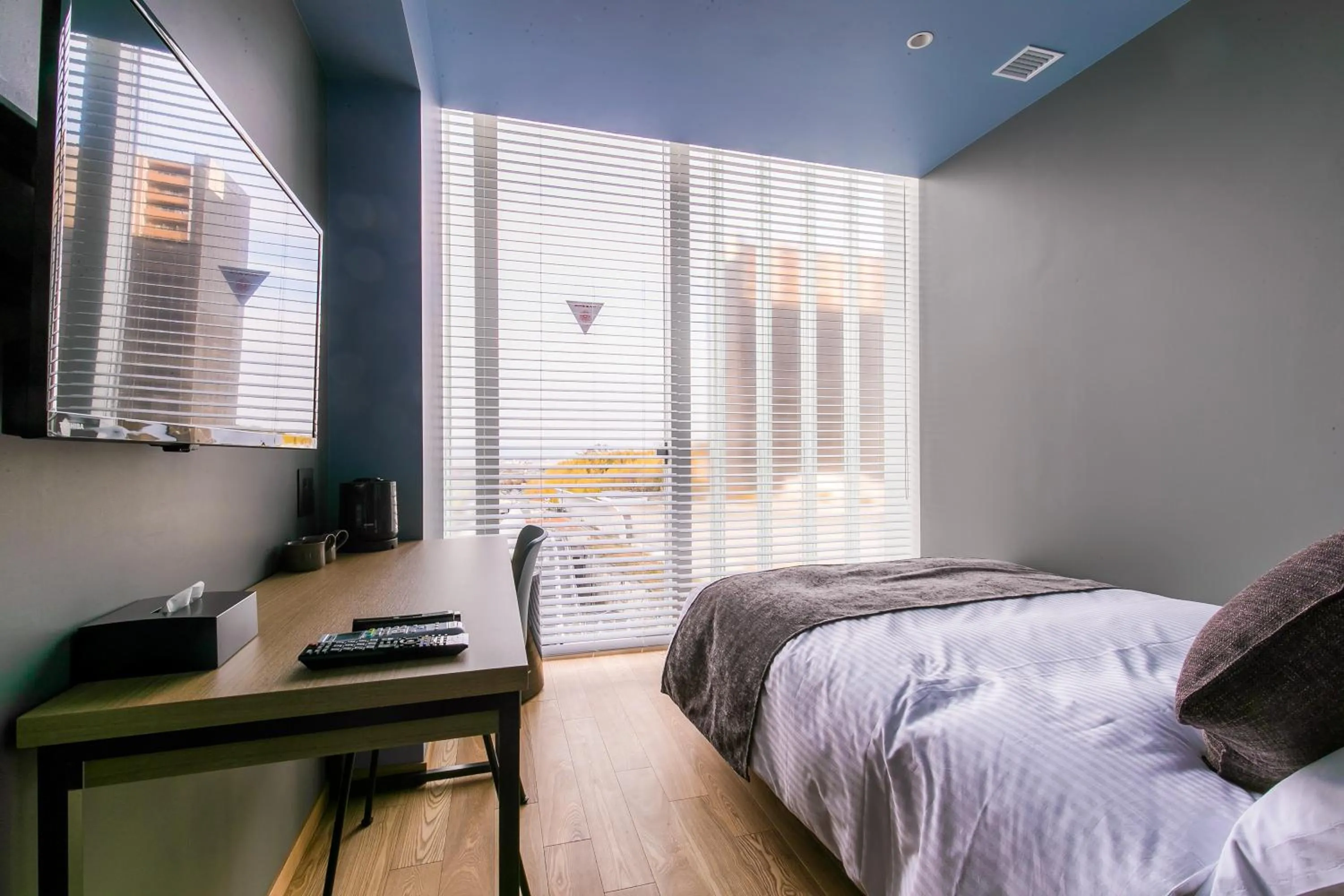 Photo of the whole room, Bed in Spa & Hotel Suishun Matsuiyamate