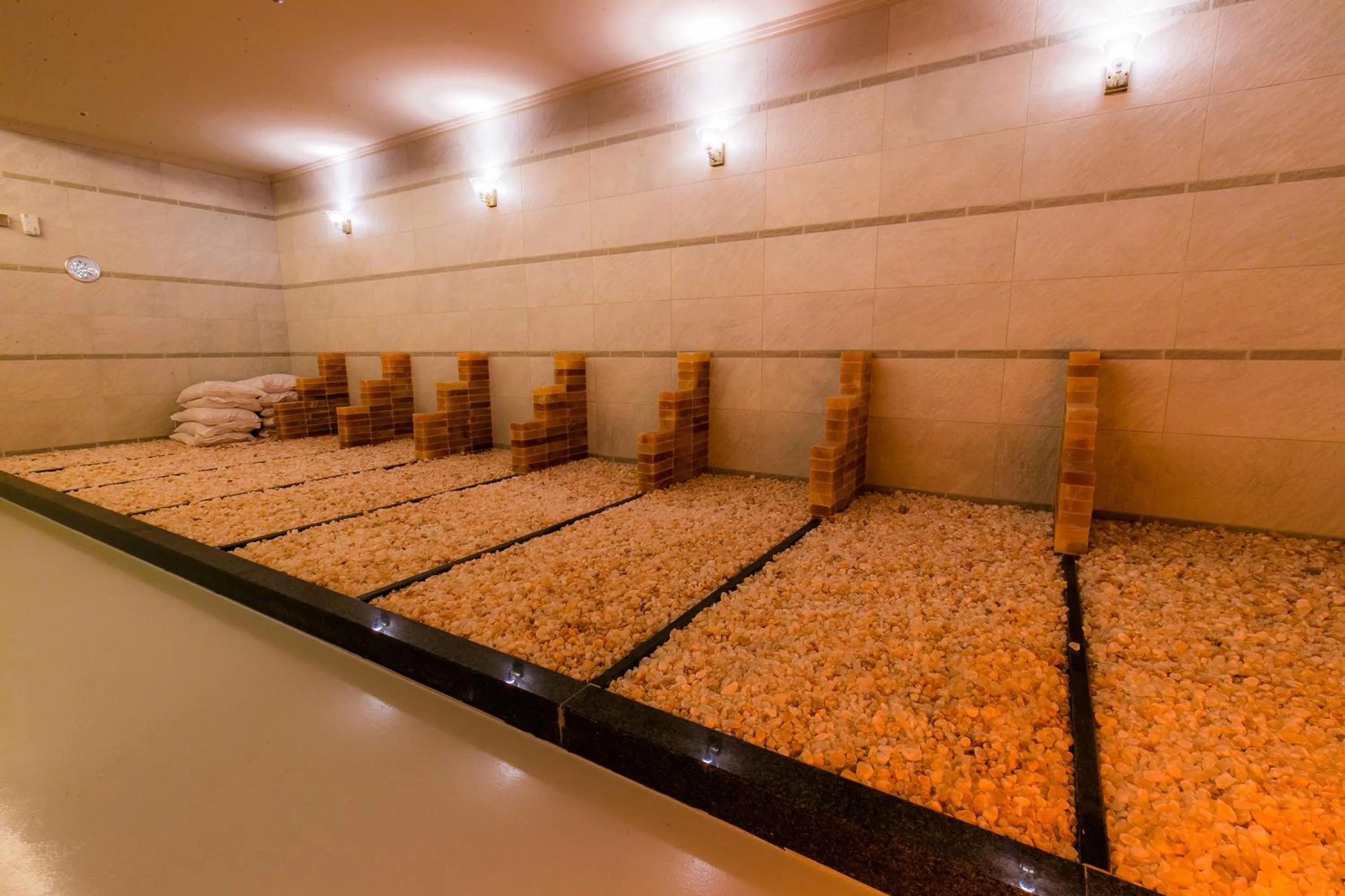 Sauna in Spa & Hotel Suishun Matsuiyamate