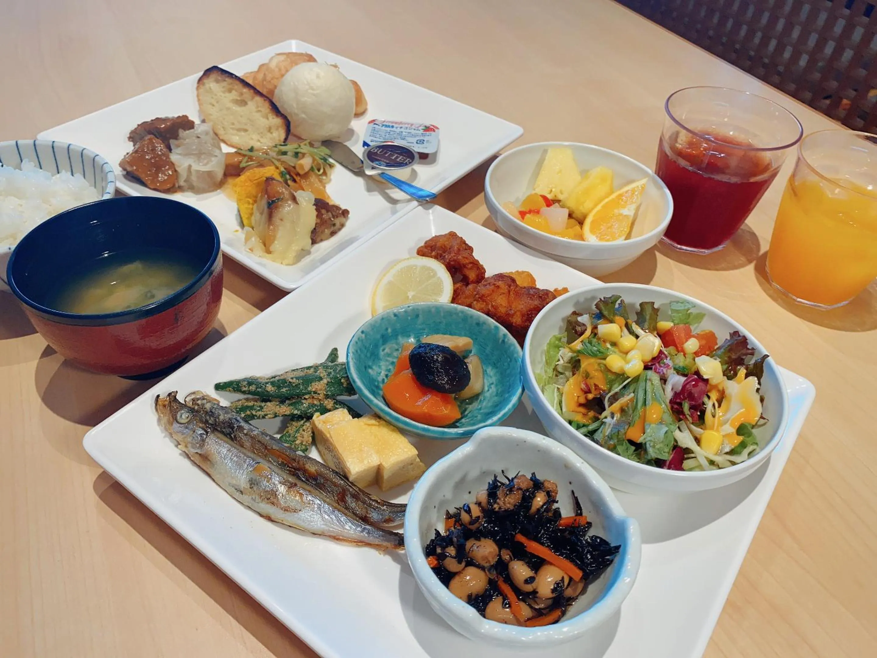 Breakfast in Spa & Hotel Suishun Matsuiyamate