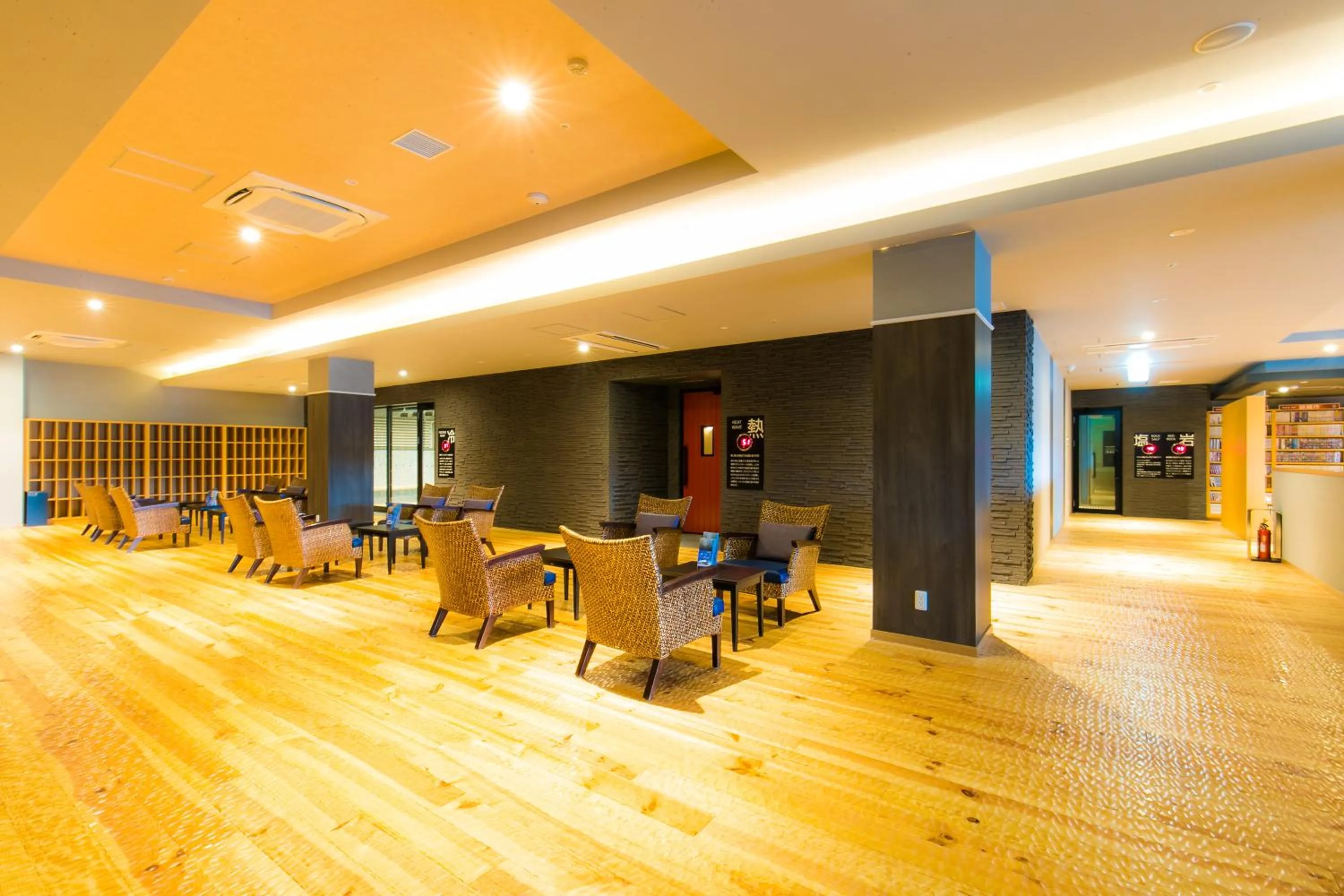 Sauna in Spa & Hotel Suishun Matsuiyamate