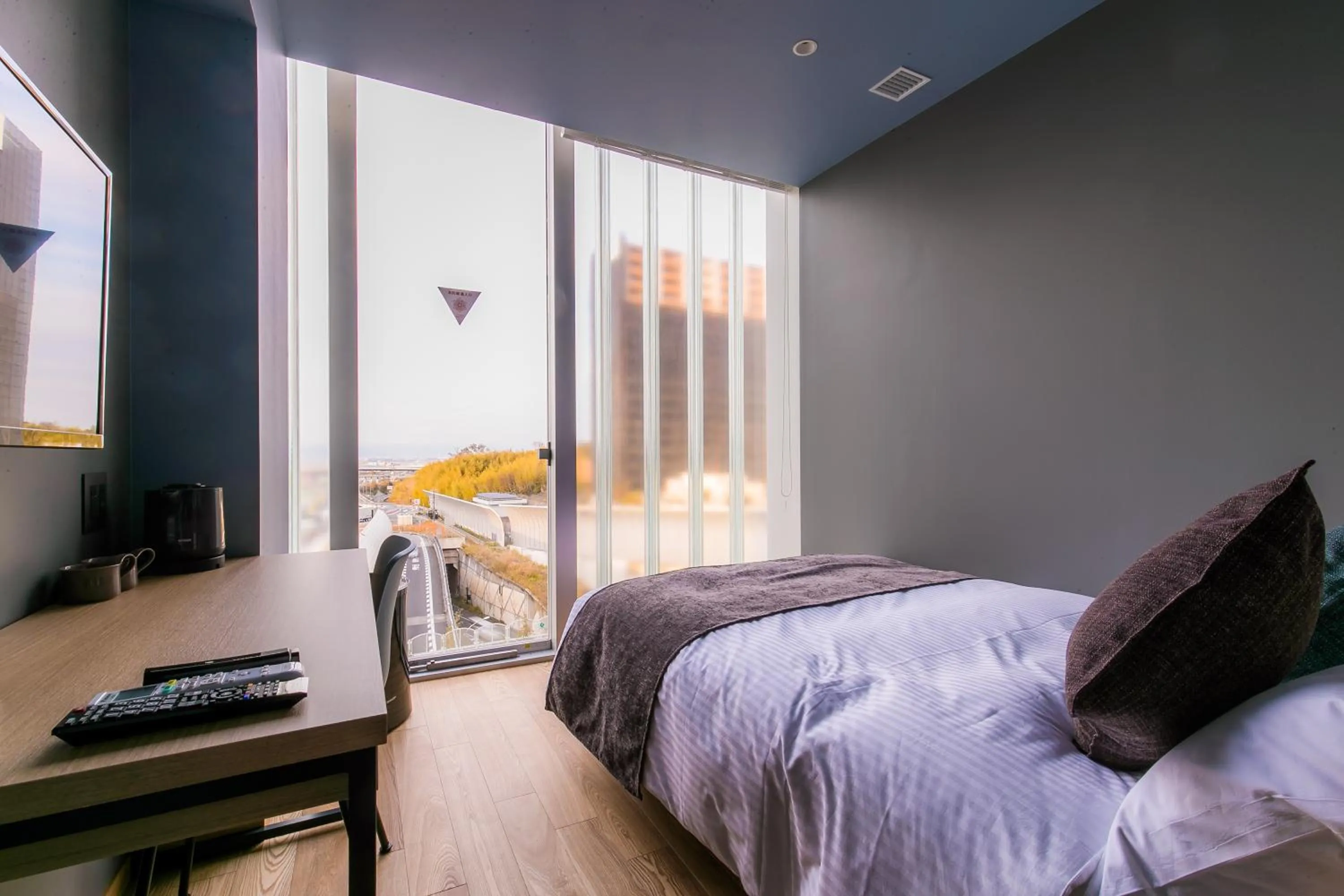 Photo of the whole room, Bed in Spa & Hotel Suishun Matsuiyamate