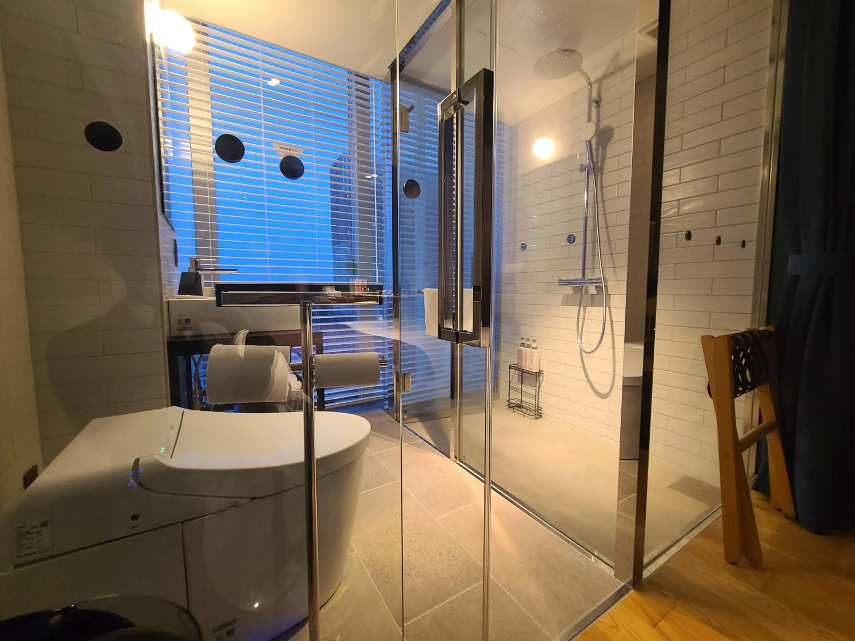 Shower in Spa & Hotel Suishun Matsuiyamate