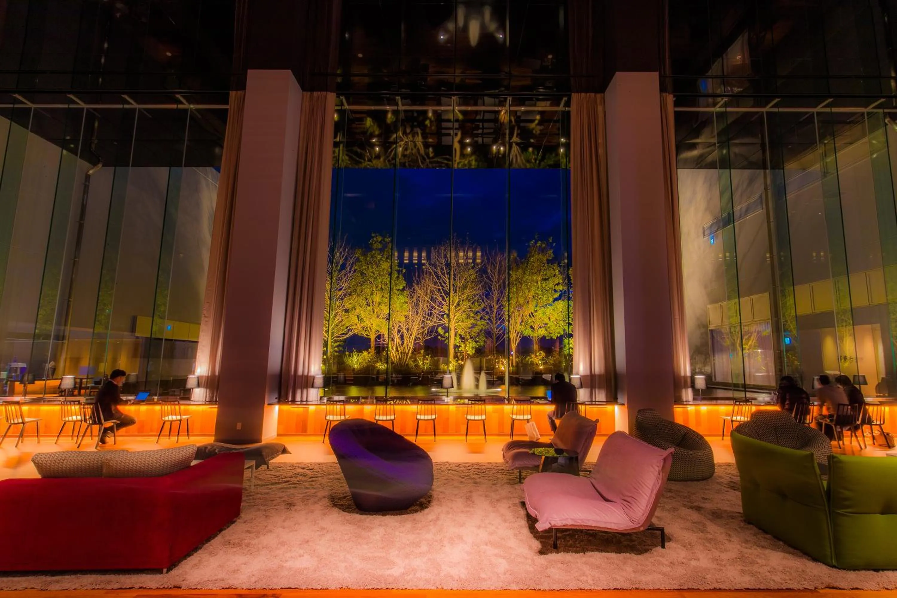 Communal lounge/ TV room in Spa & Hotel Suishun Matsuiyamate