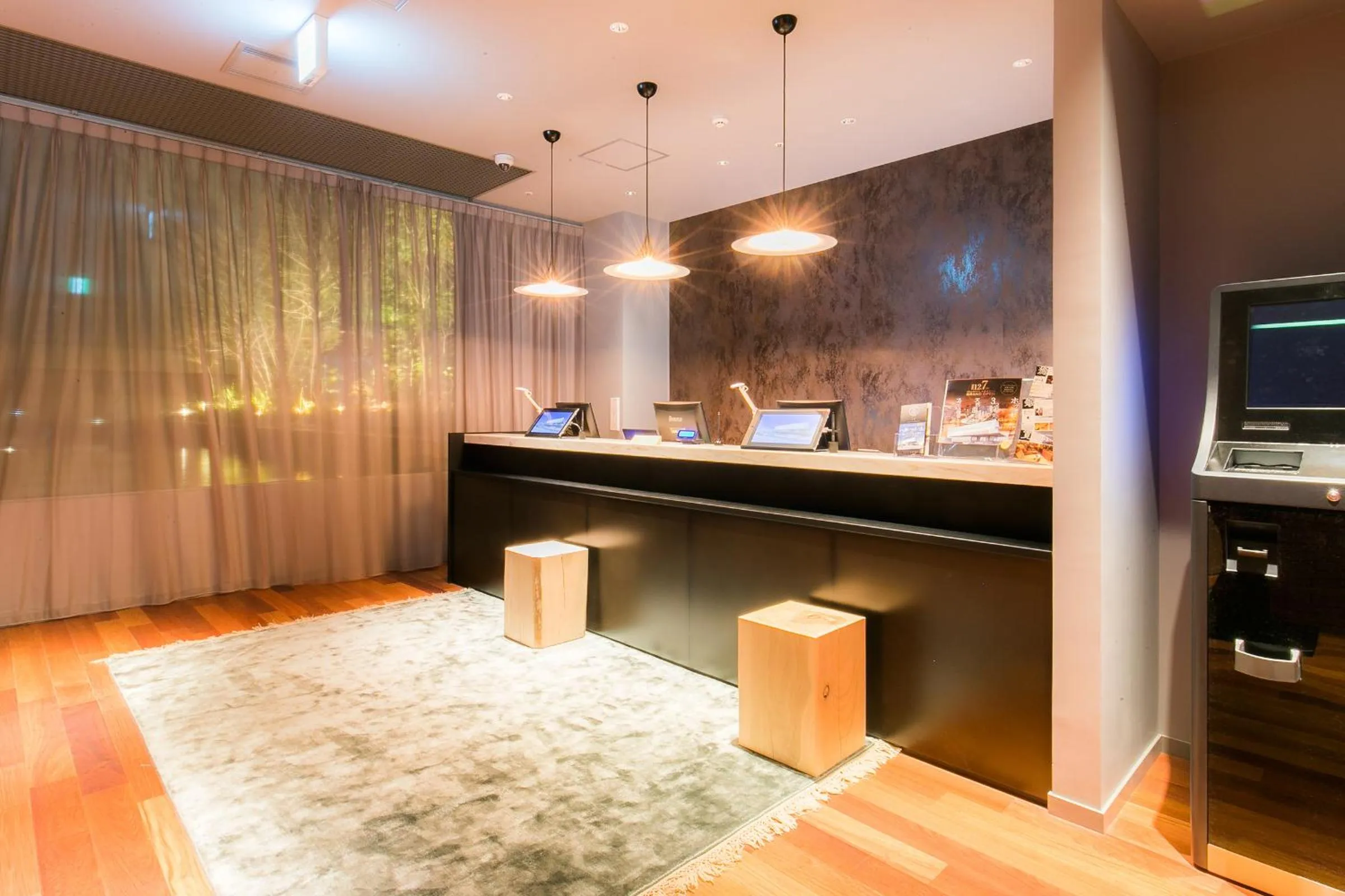 Lobby or reception in Spa & Hotel Suishun Matsuiyamate