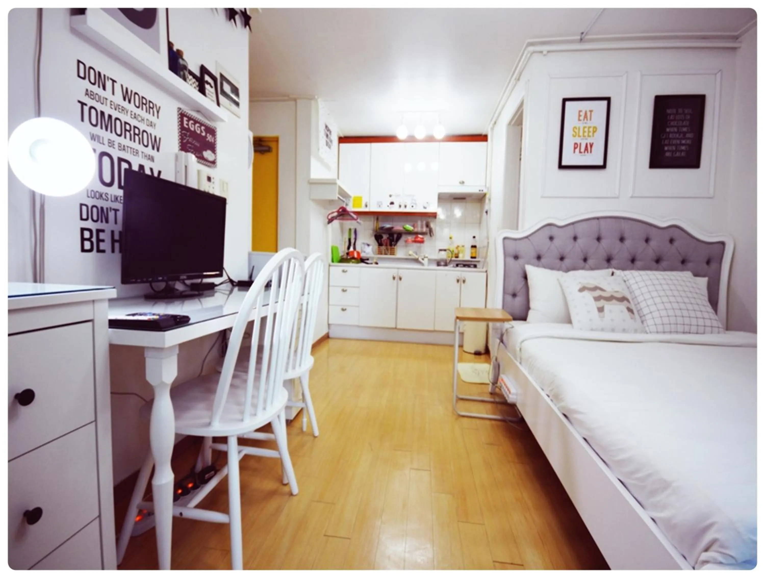 Bed in Han River Residence & Guesthouse