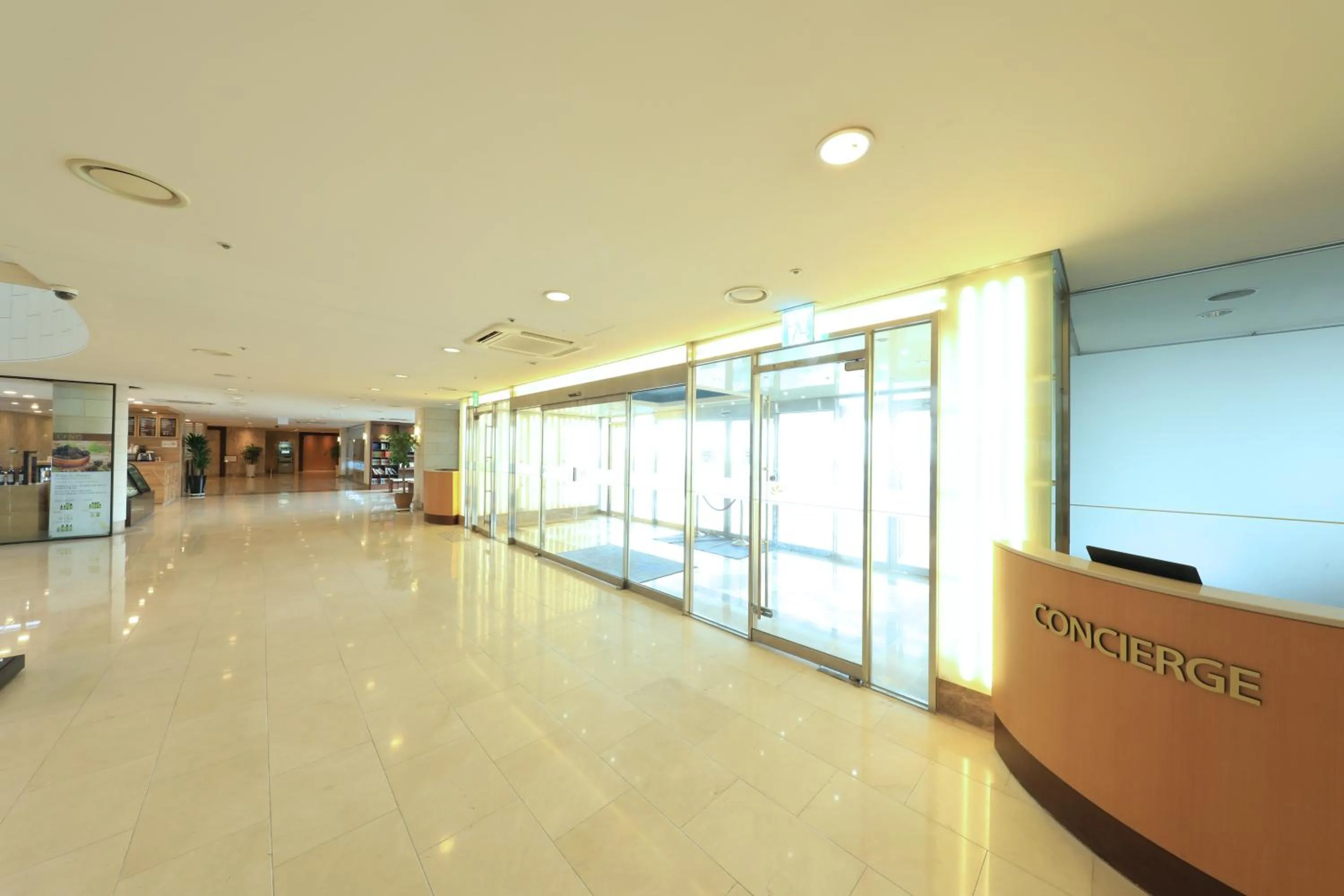 Lobby or reception in Ocean Suites Jeju Hotel