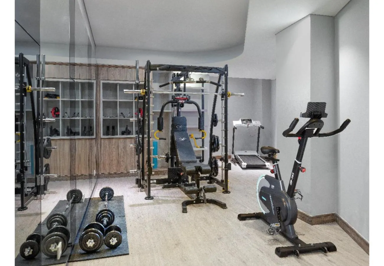 Fitness centre/facilities in Harper Banjarmasin by ASTON