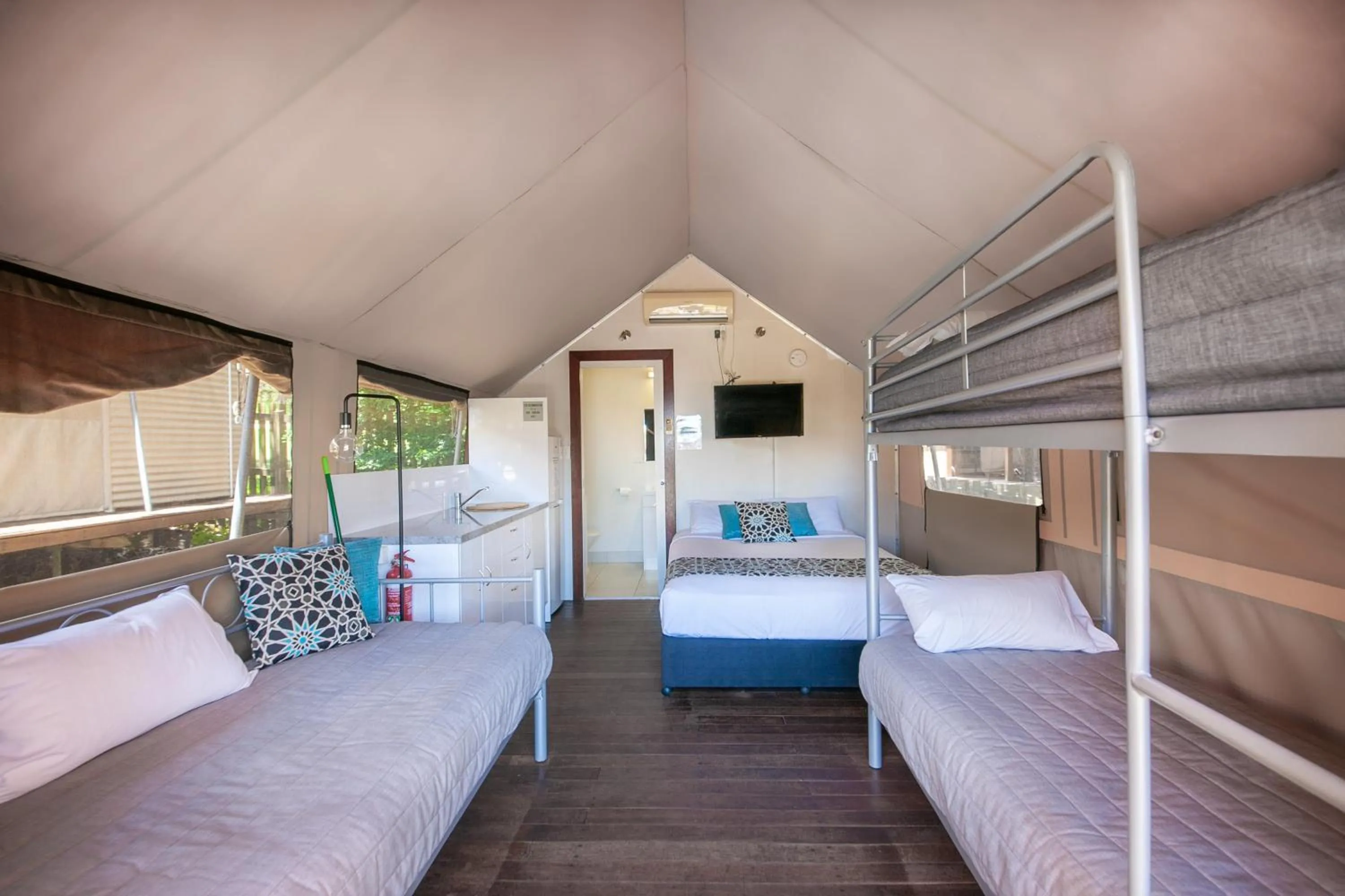 Photo of the whole room, Bed in NRMA Agnes Water Holiday Park