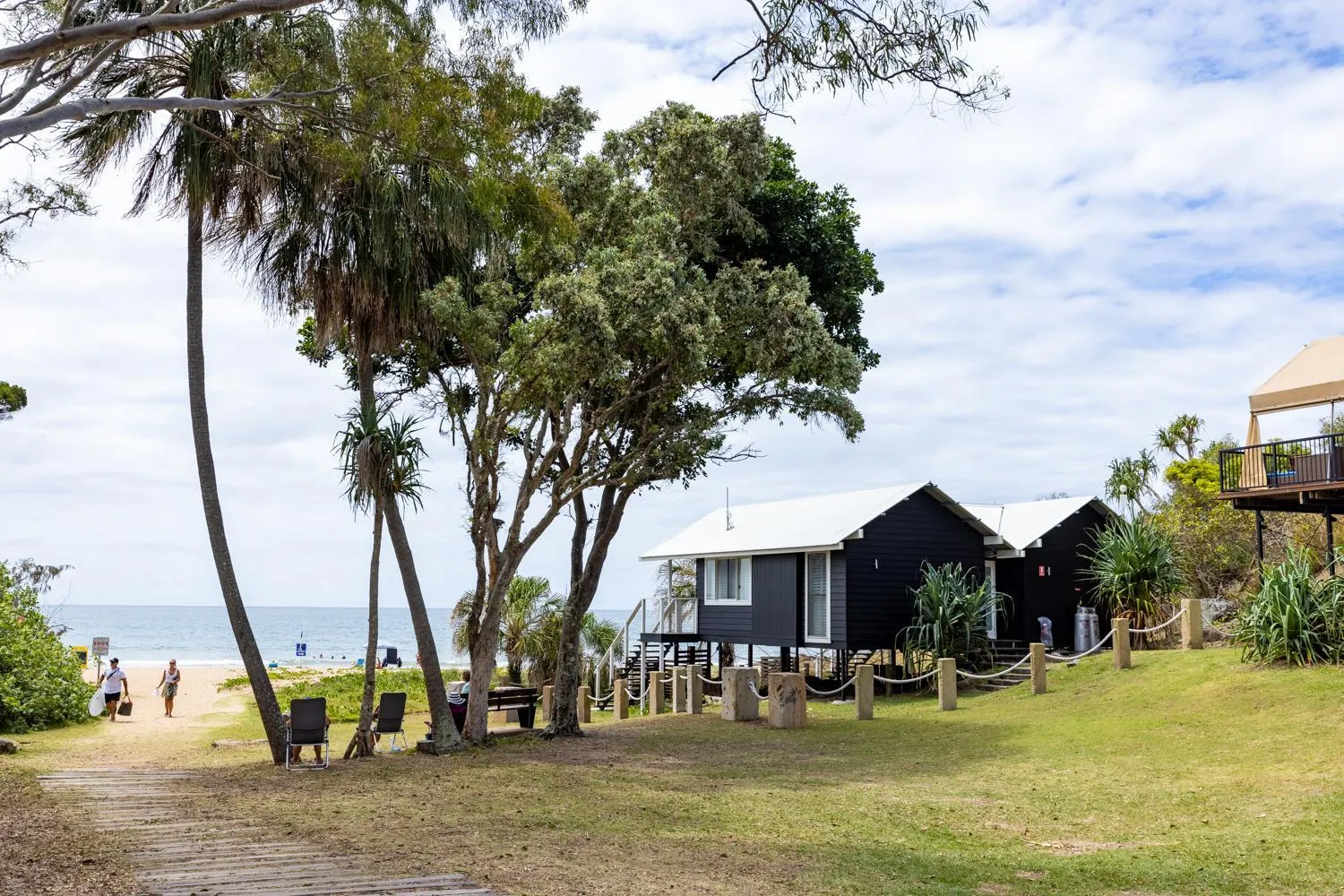 Garden in NRMA Agnes Water Holiday Park