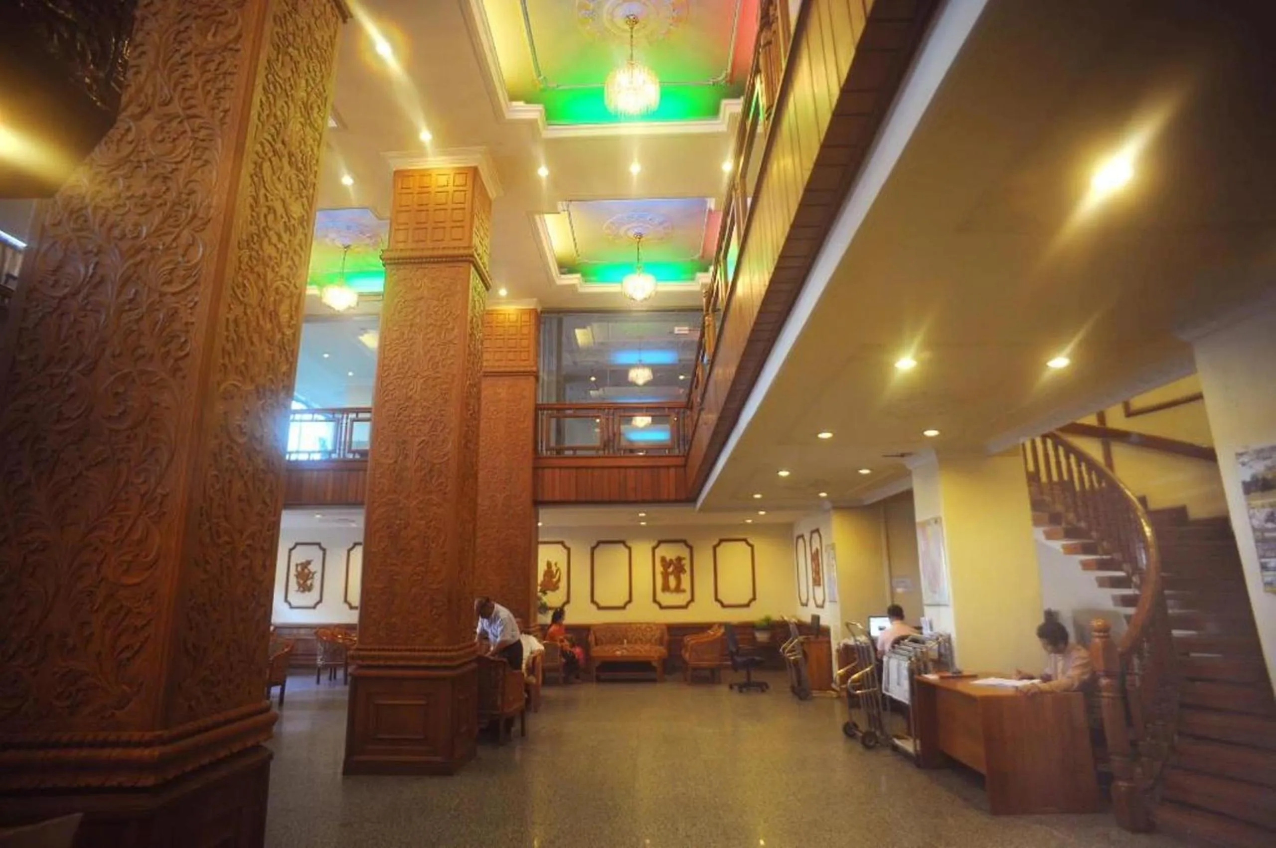 Lobby or reception in Panorama Hotel