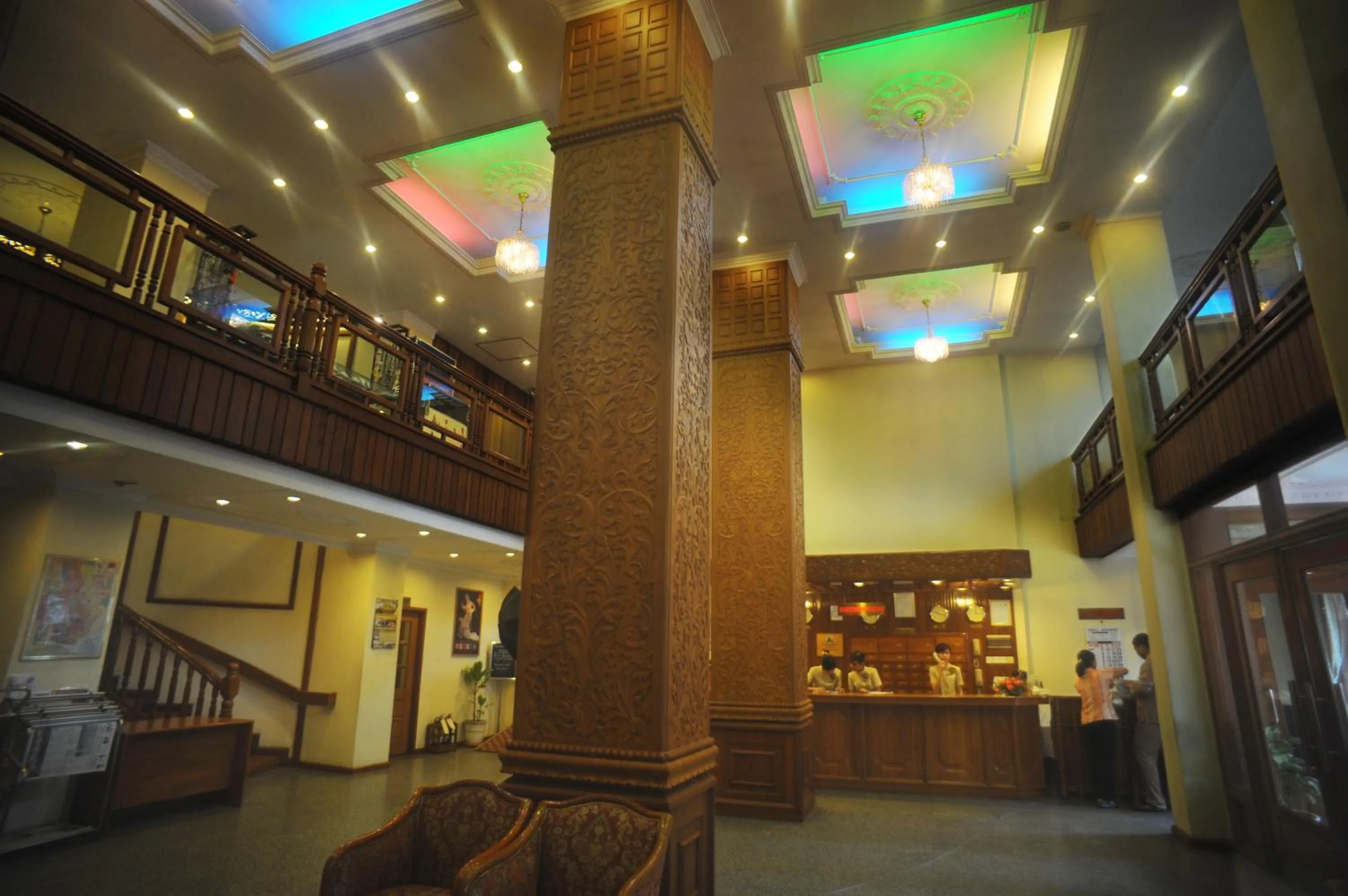 Lobby or reception in Panorama Hotel