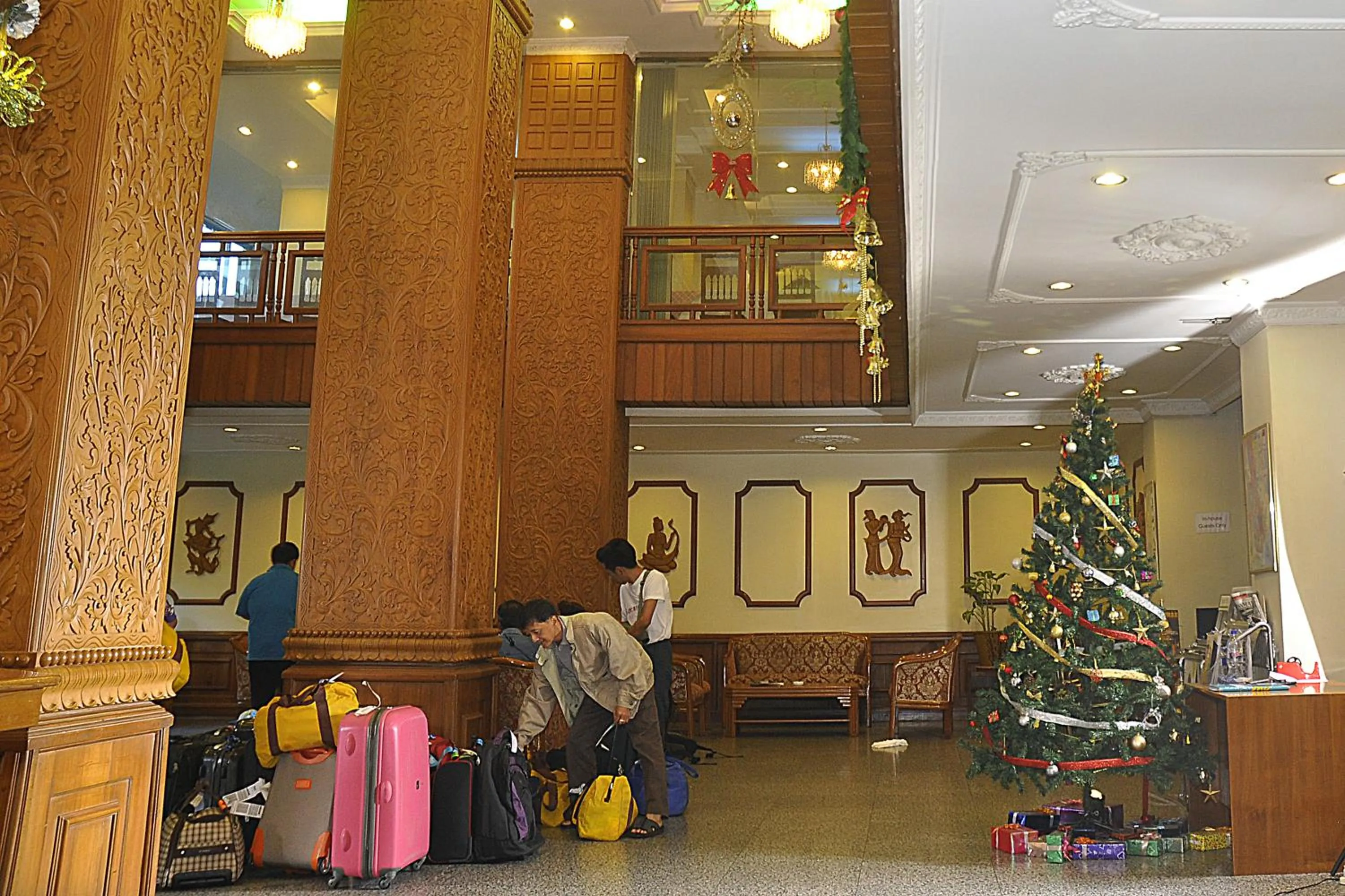 Lobby or reception in Panorama Hotel