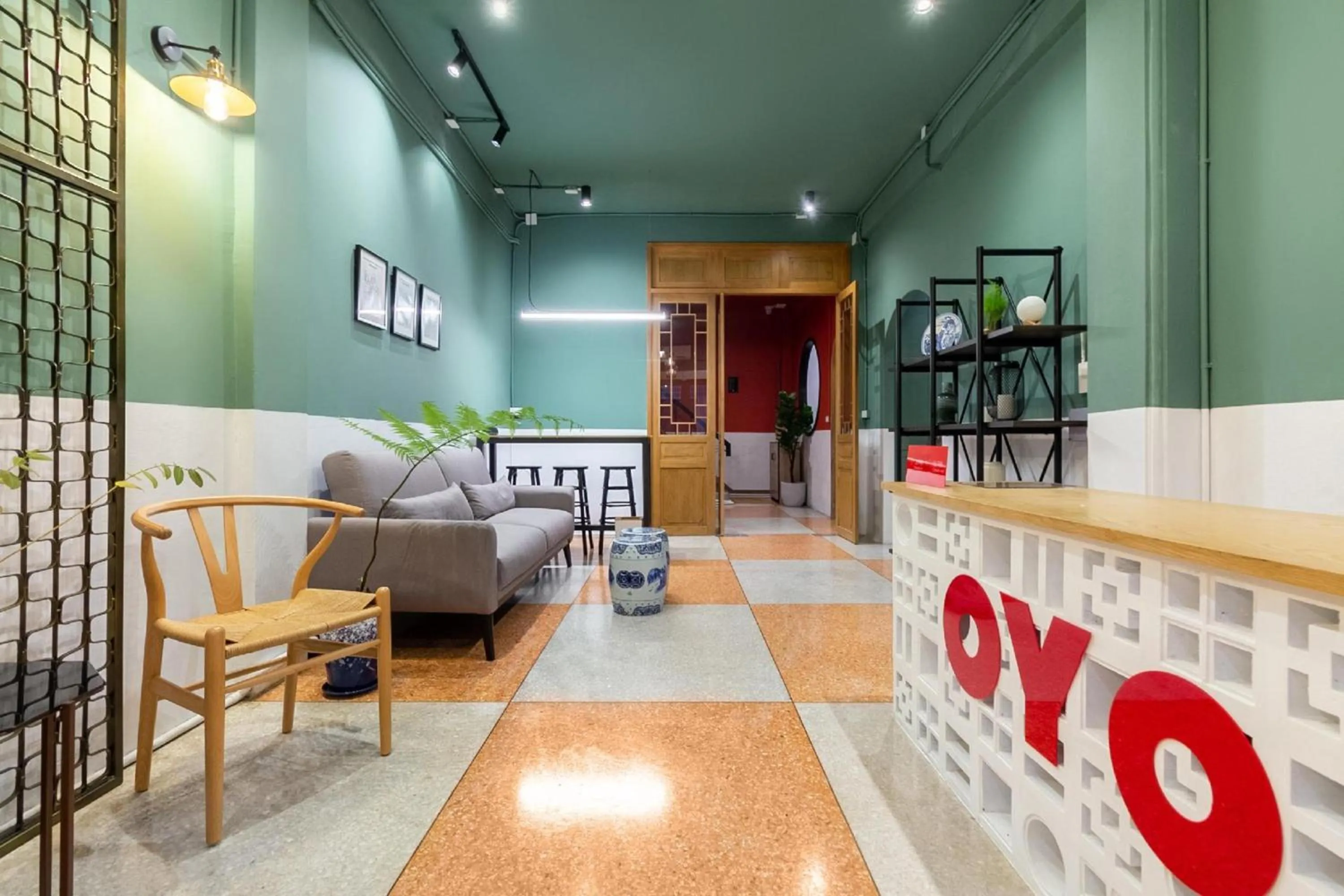 Lobby or reception in OYO 994 Kudi Hostel