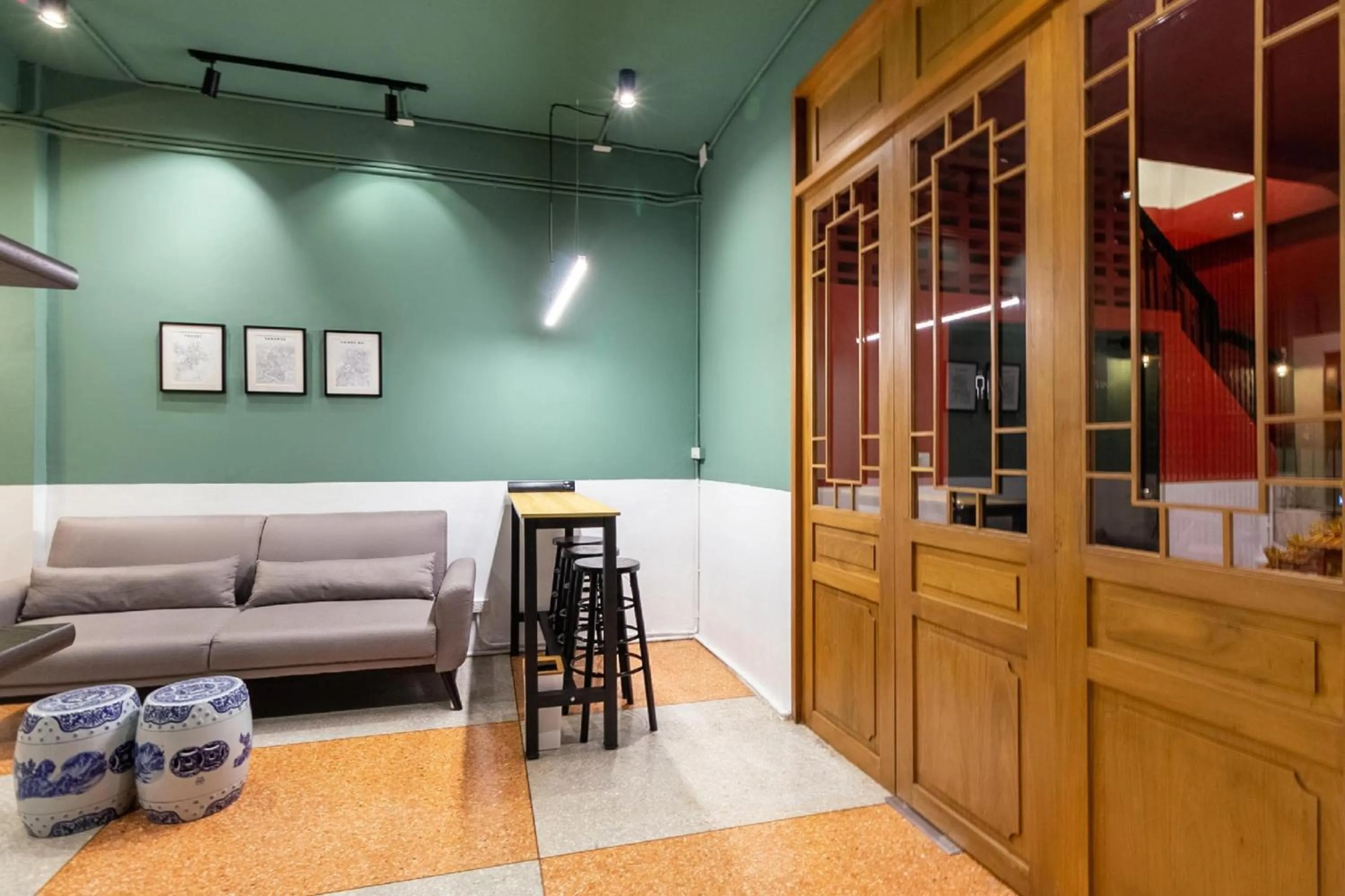 Lobby or reception in OYO 994 Kudi Hostel