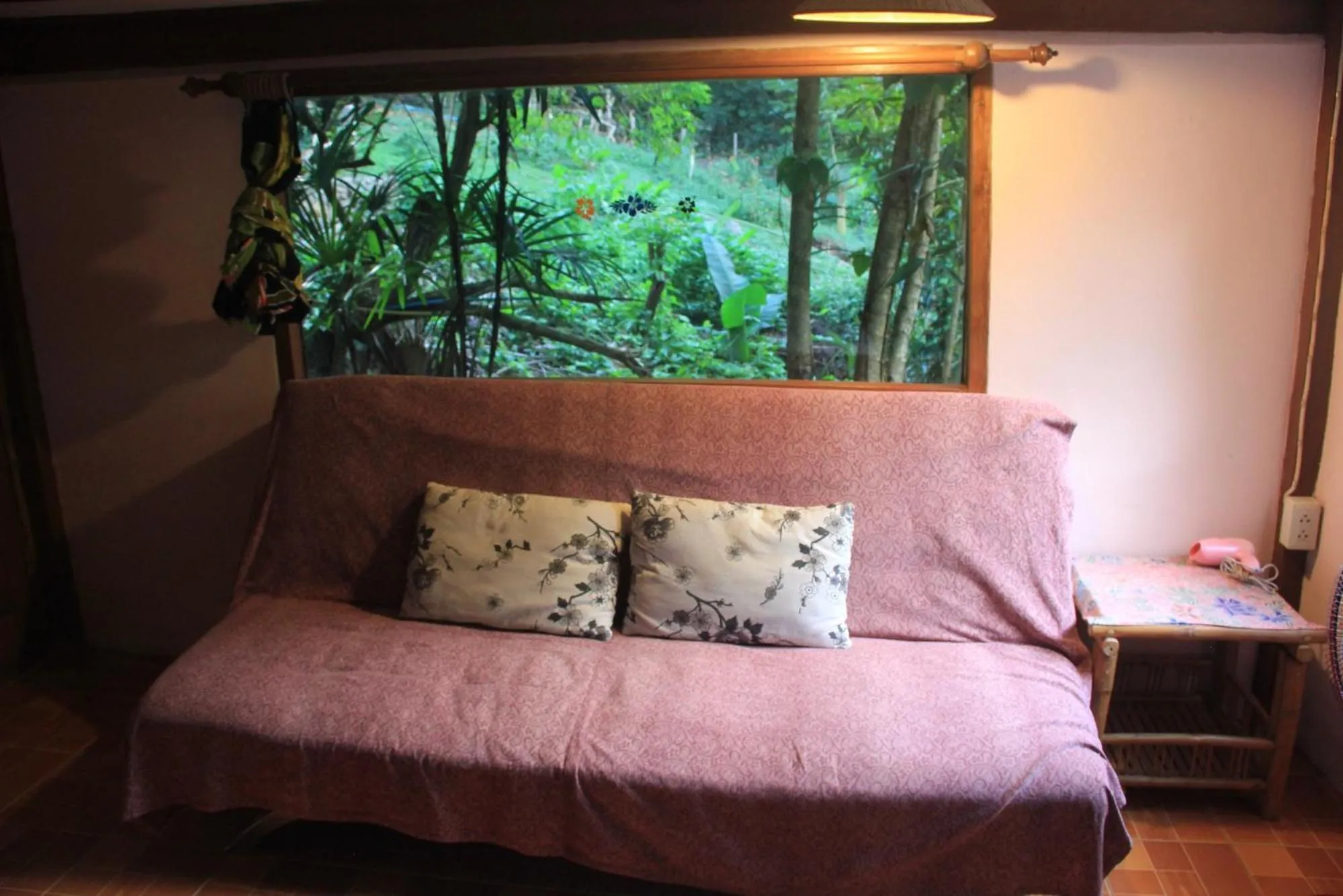 Bed in Soppong River Inn