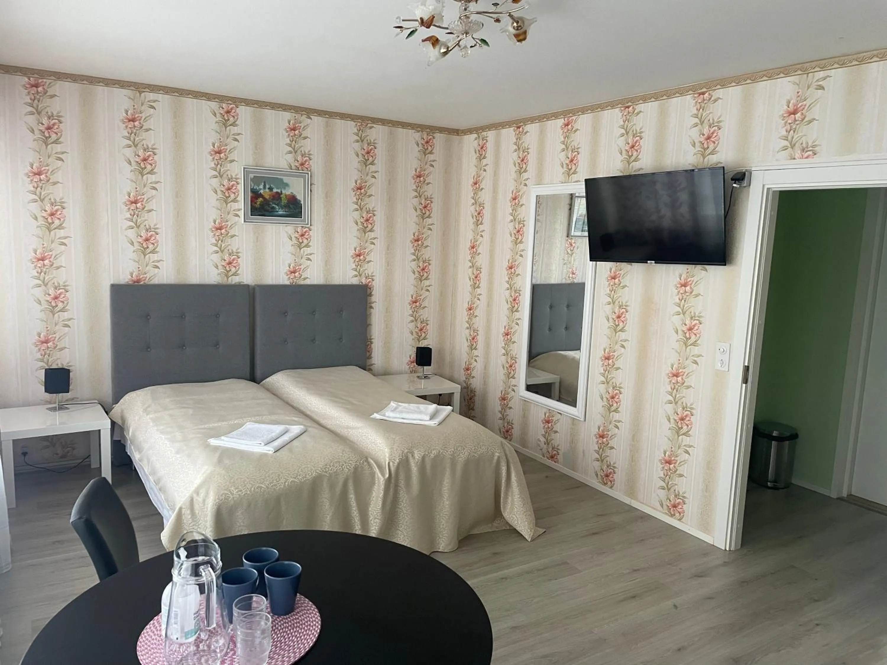 Bed in Hotel Ilomantsi North Star