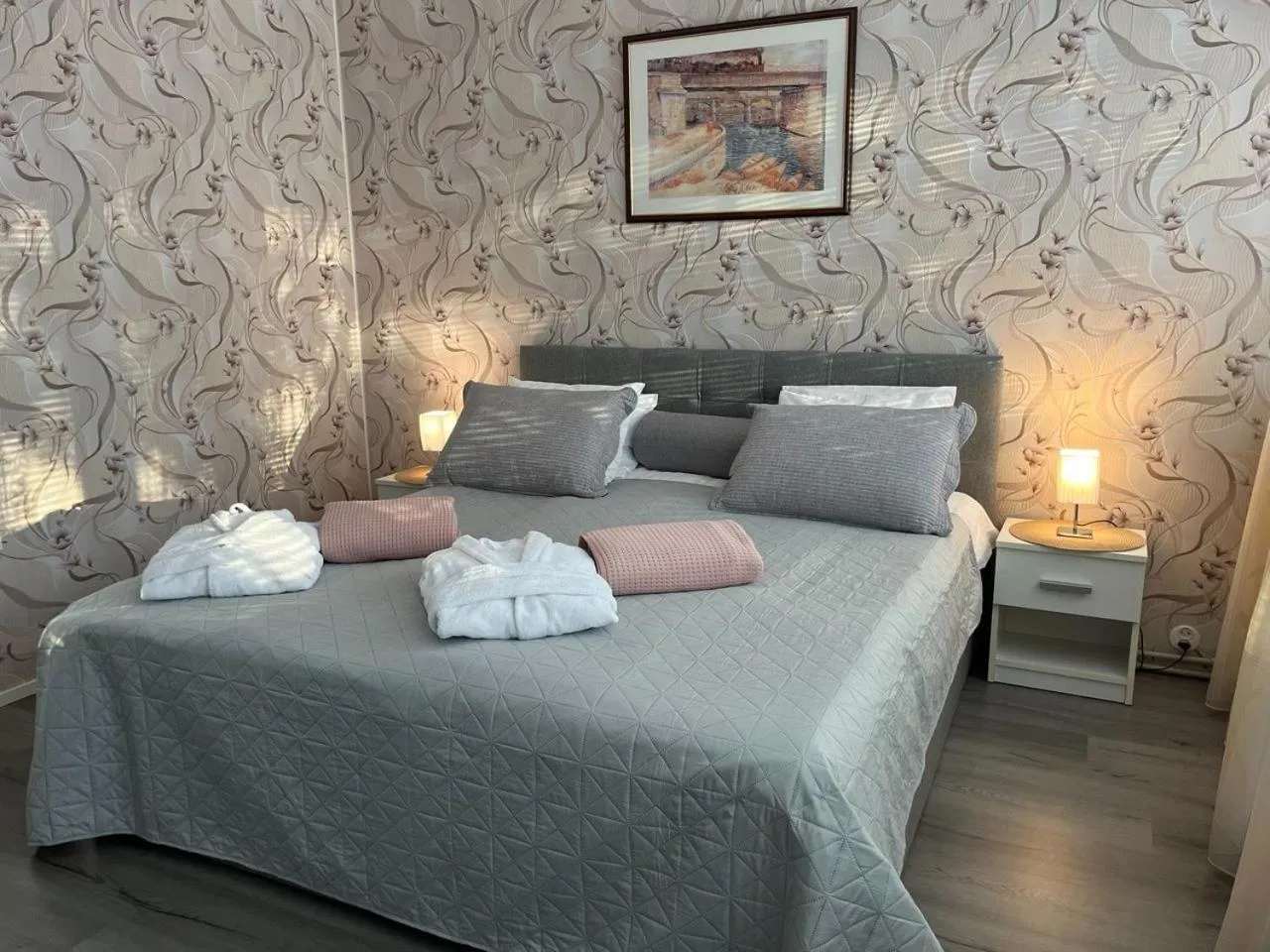 Bed in Hotel Ilomantsi North Star