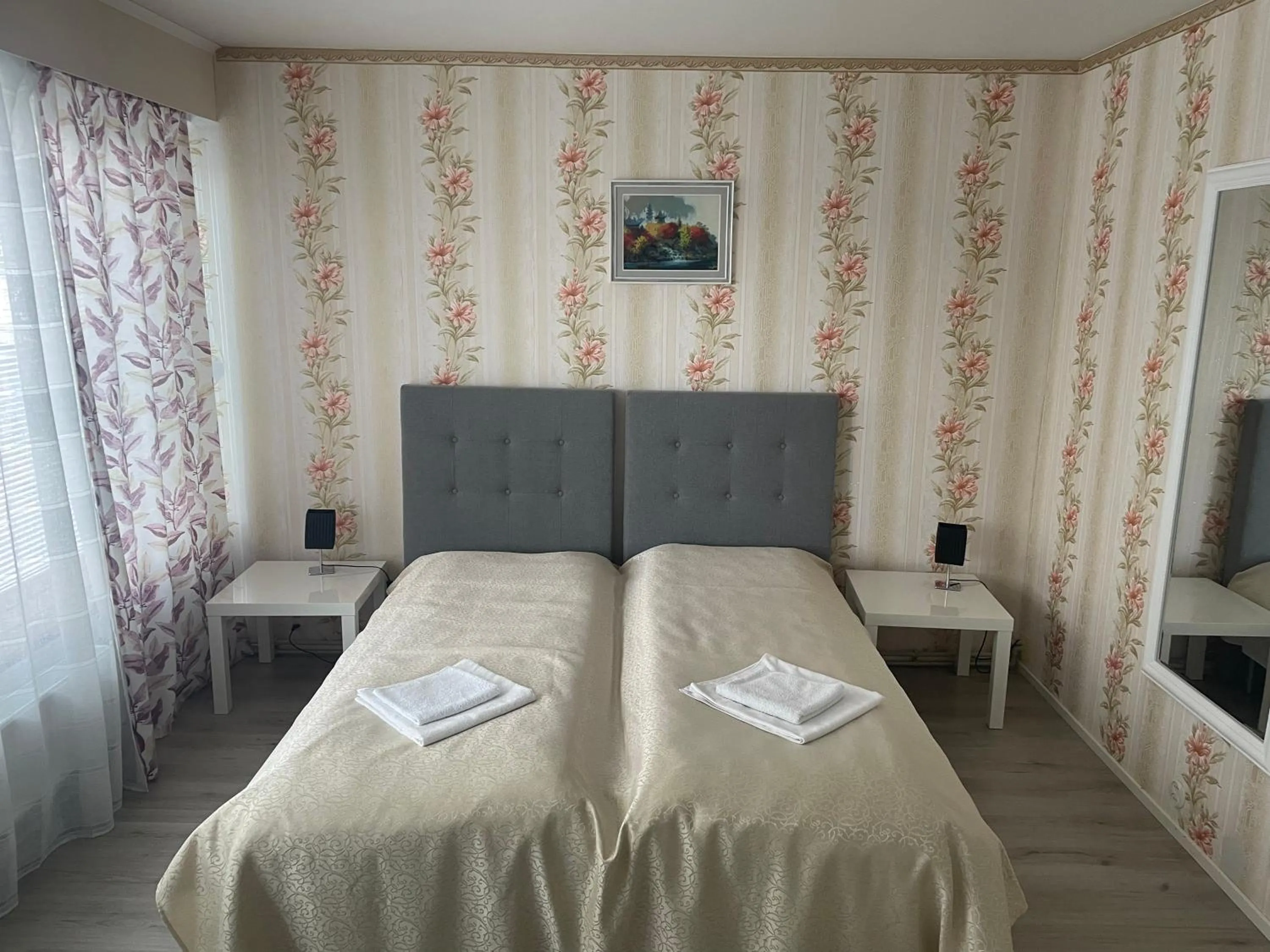 Bed in Hotel Ilomantsi North Star