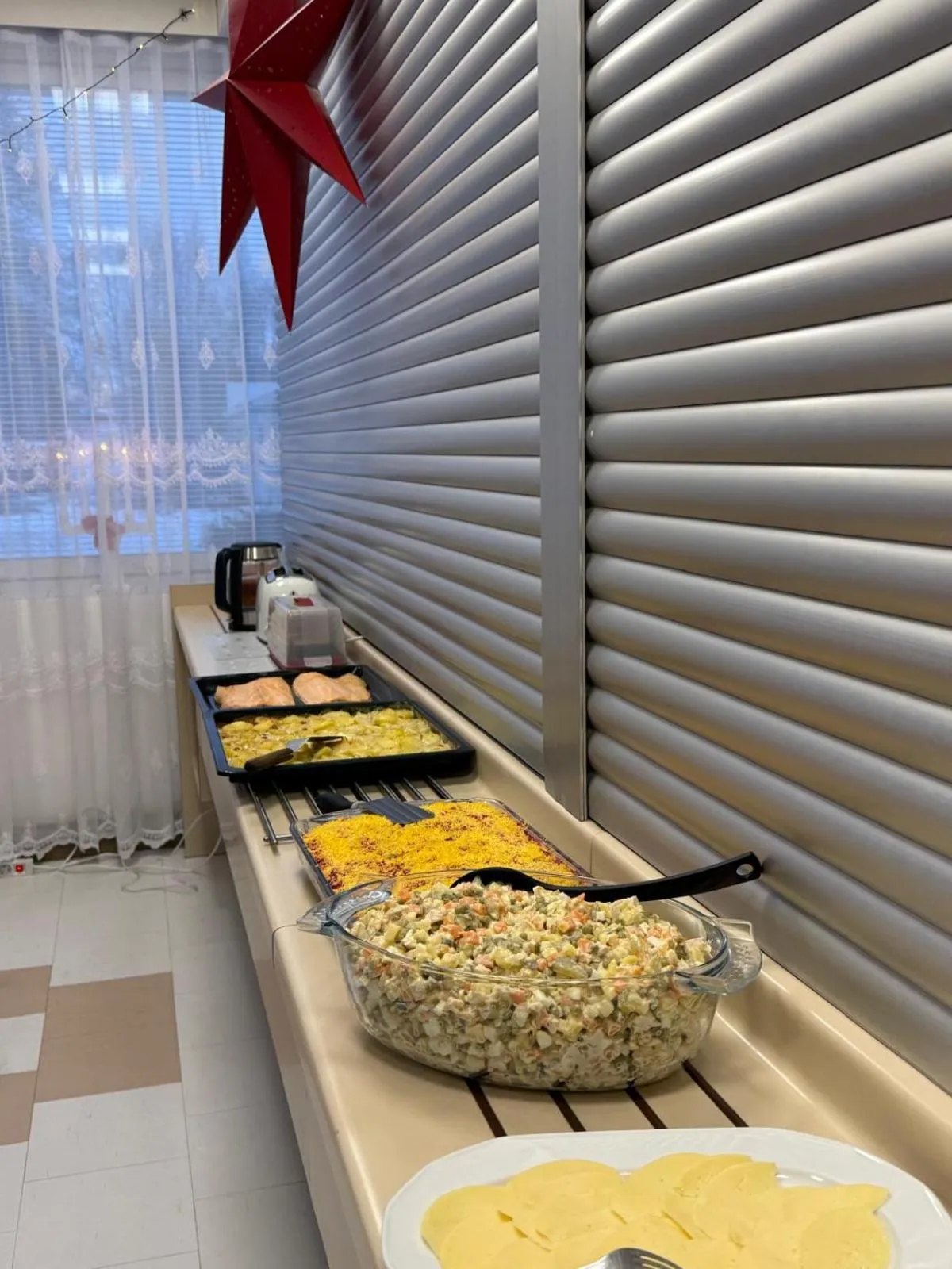 Restaurant/places to eat in Hotel Ilomantsi North Star