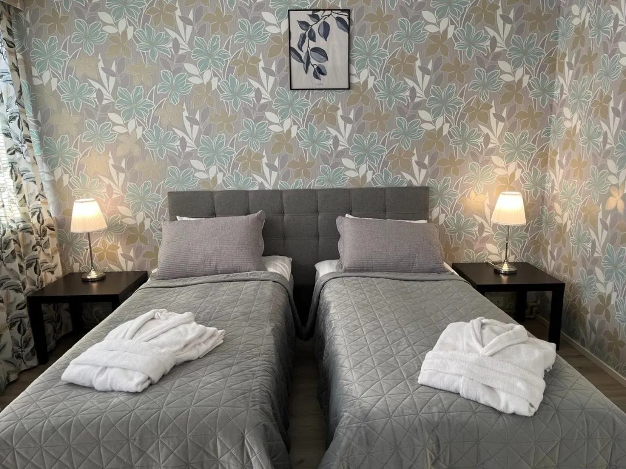 Bed in Hotel Ilomantsi North Star