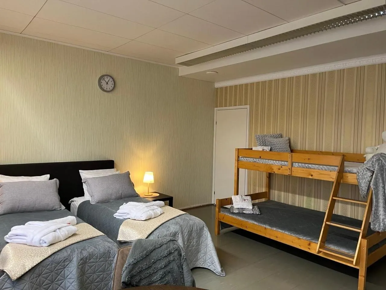 Bed in Hotel Ilomantsi North Star