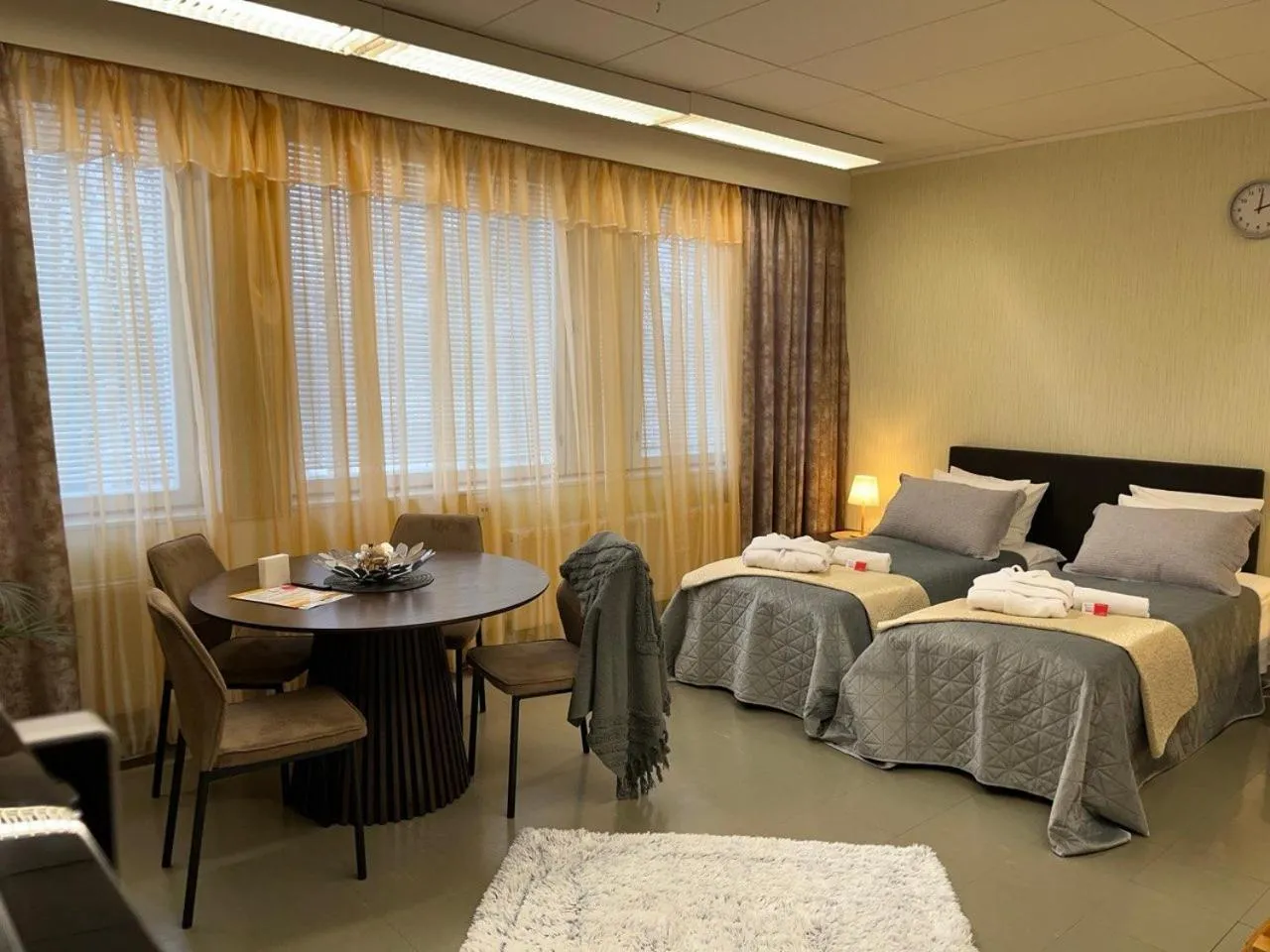 Bed in Hotel Ilomantsi North Star