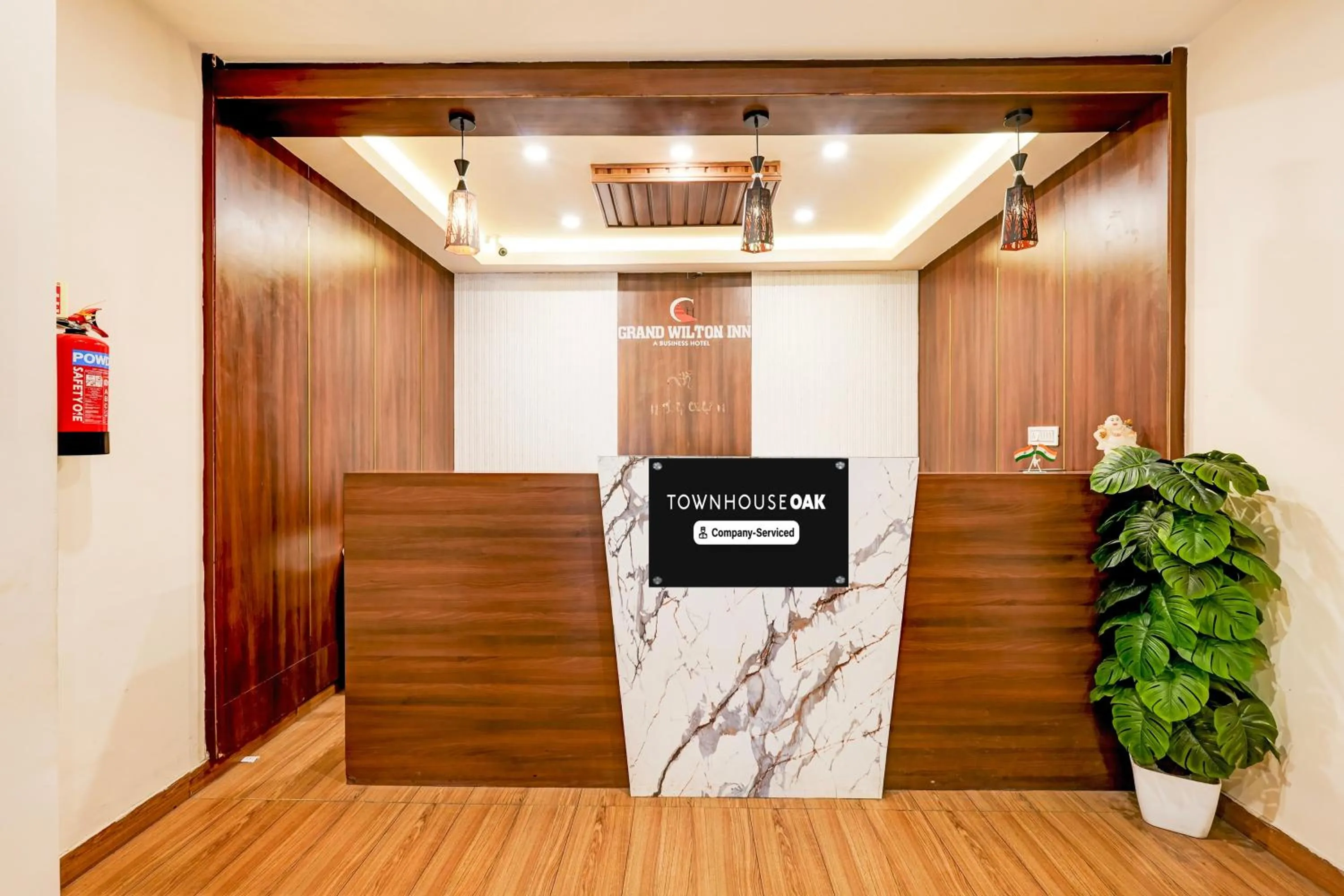 Lobby or reception in Super Townhouse Oak Mahadevapura Opposite Phoenix Mall Formerly Grand Wilton Inn