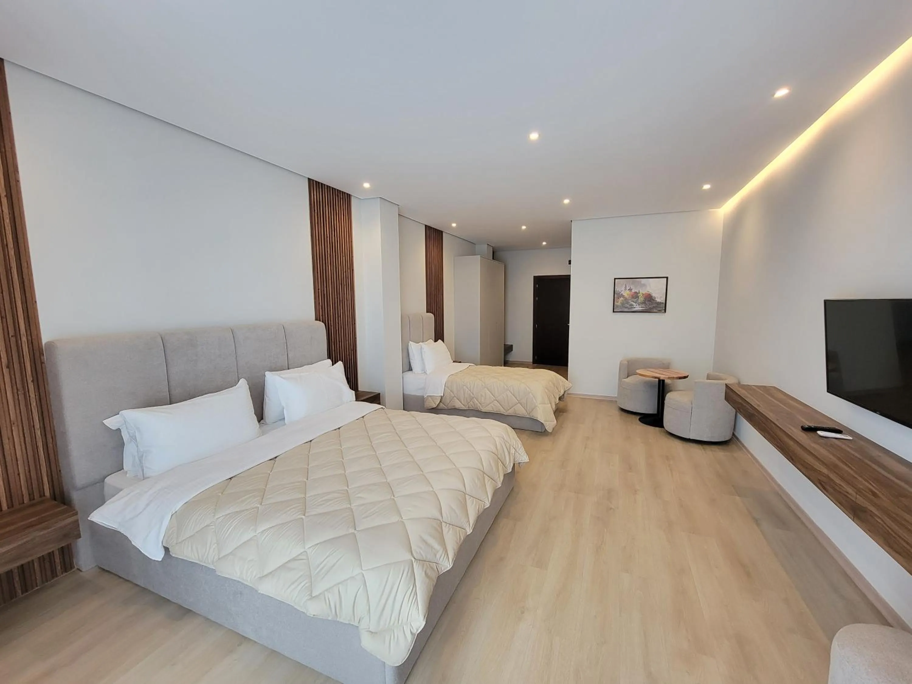 Bed in Hotel Enkelana