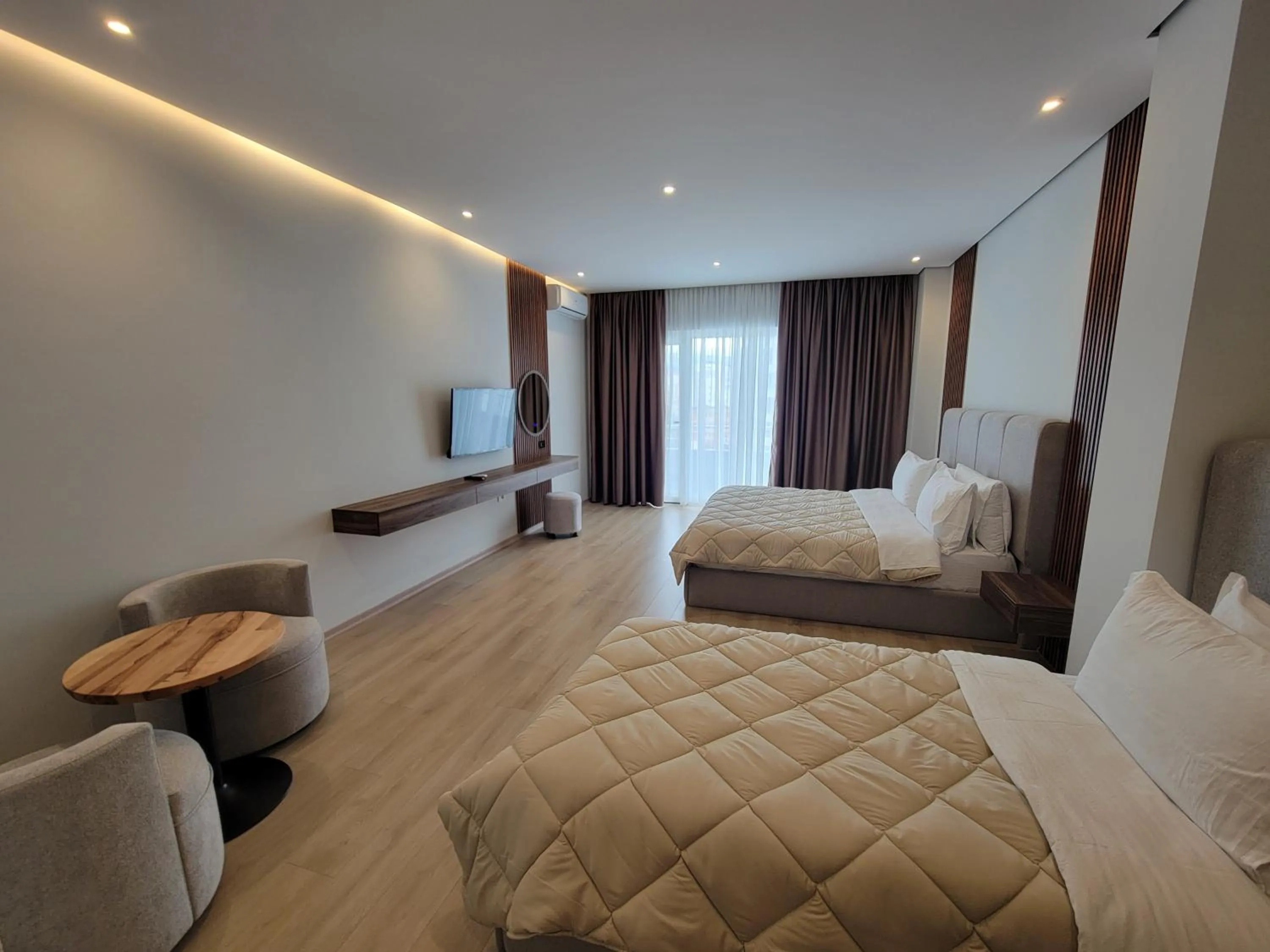 Bed in Hotel Enkelana