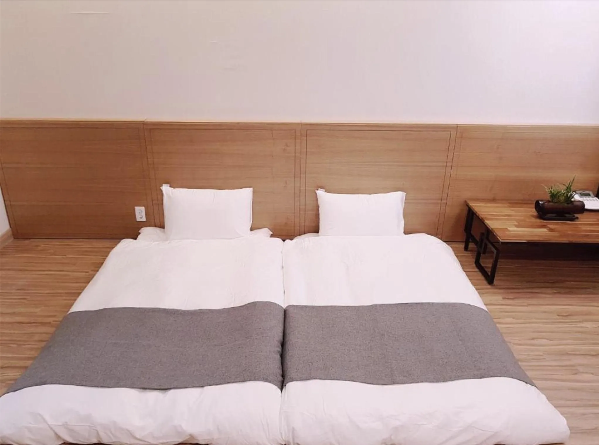 Bed in Hotel Ciel Dongtan