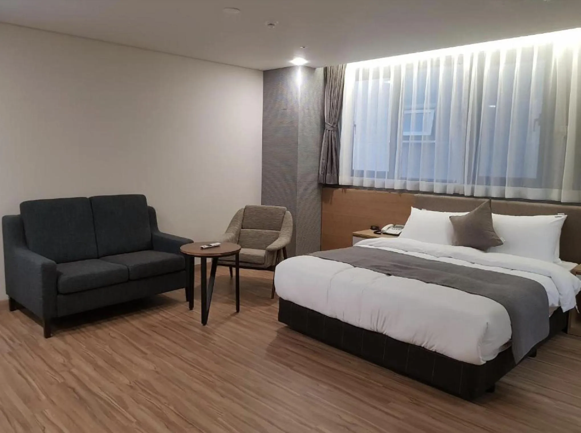 Bed in Hotel Ciel Dongtan